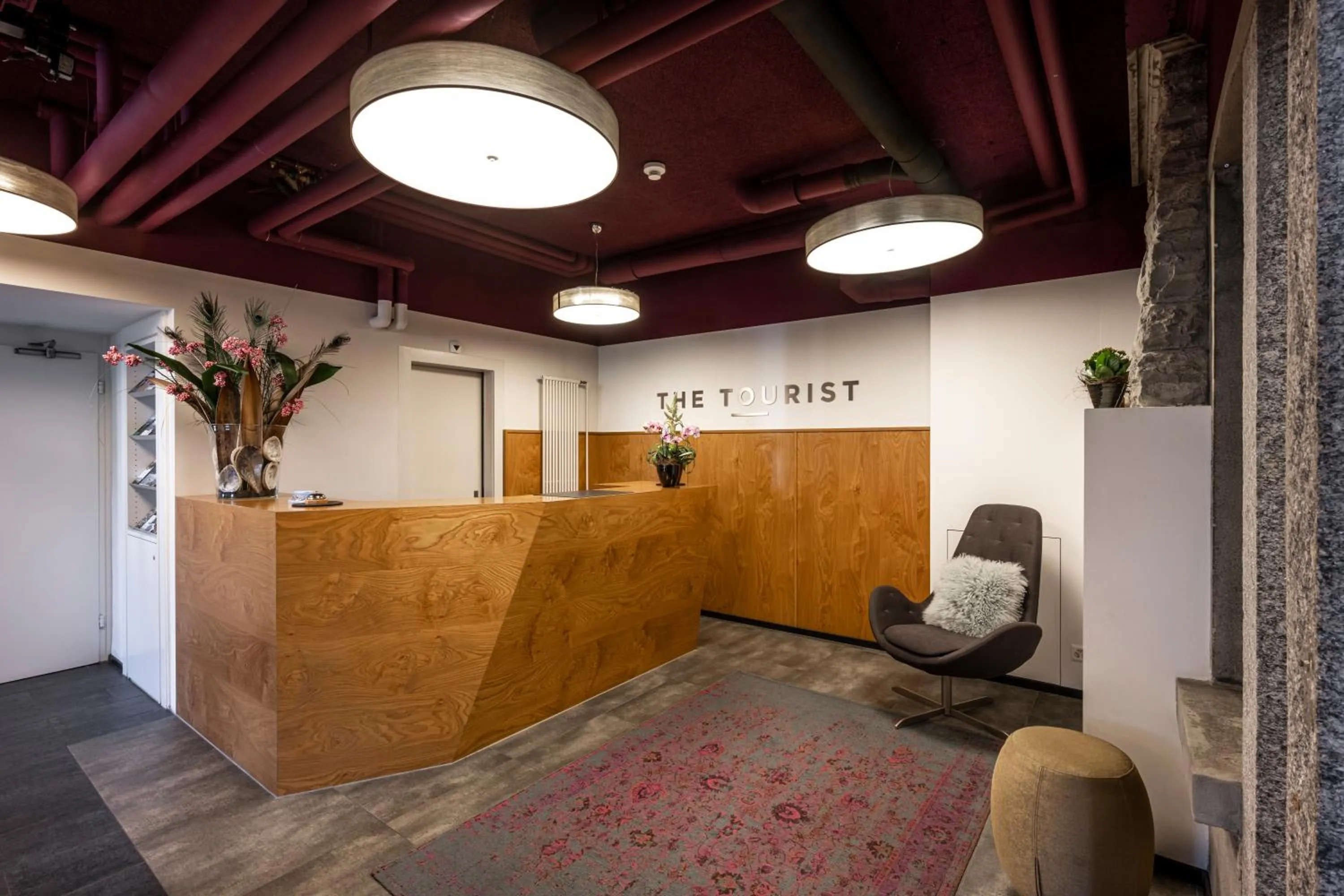 Lobby or reception in Boutique Hotel KARL