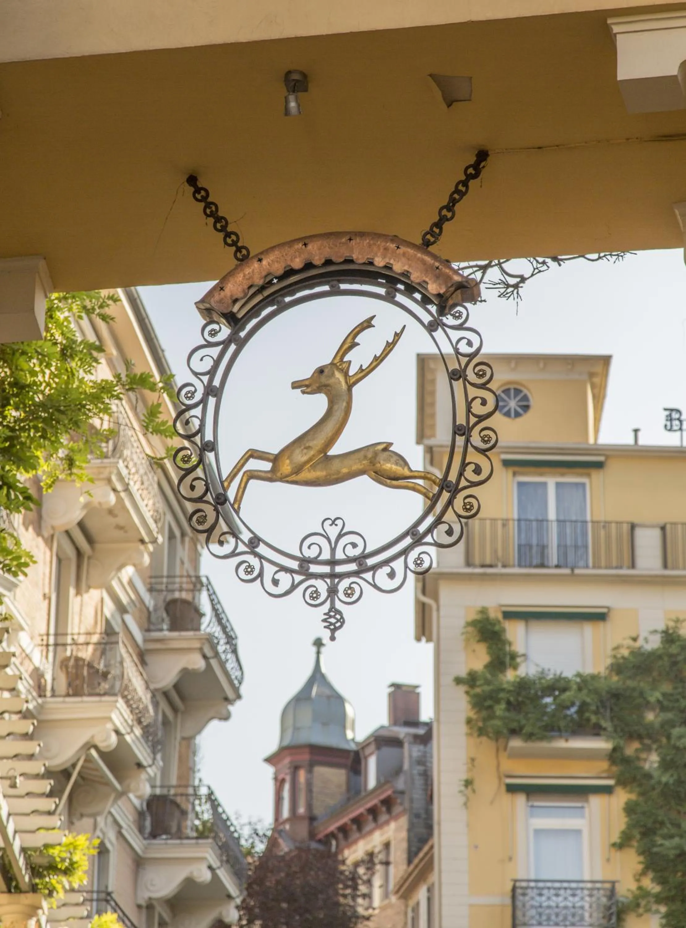 Facade/entrance in HELIOPARK Bad Hotel Zum Hirsch