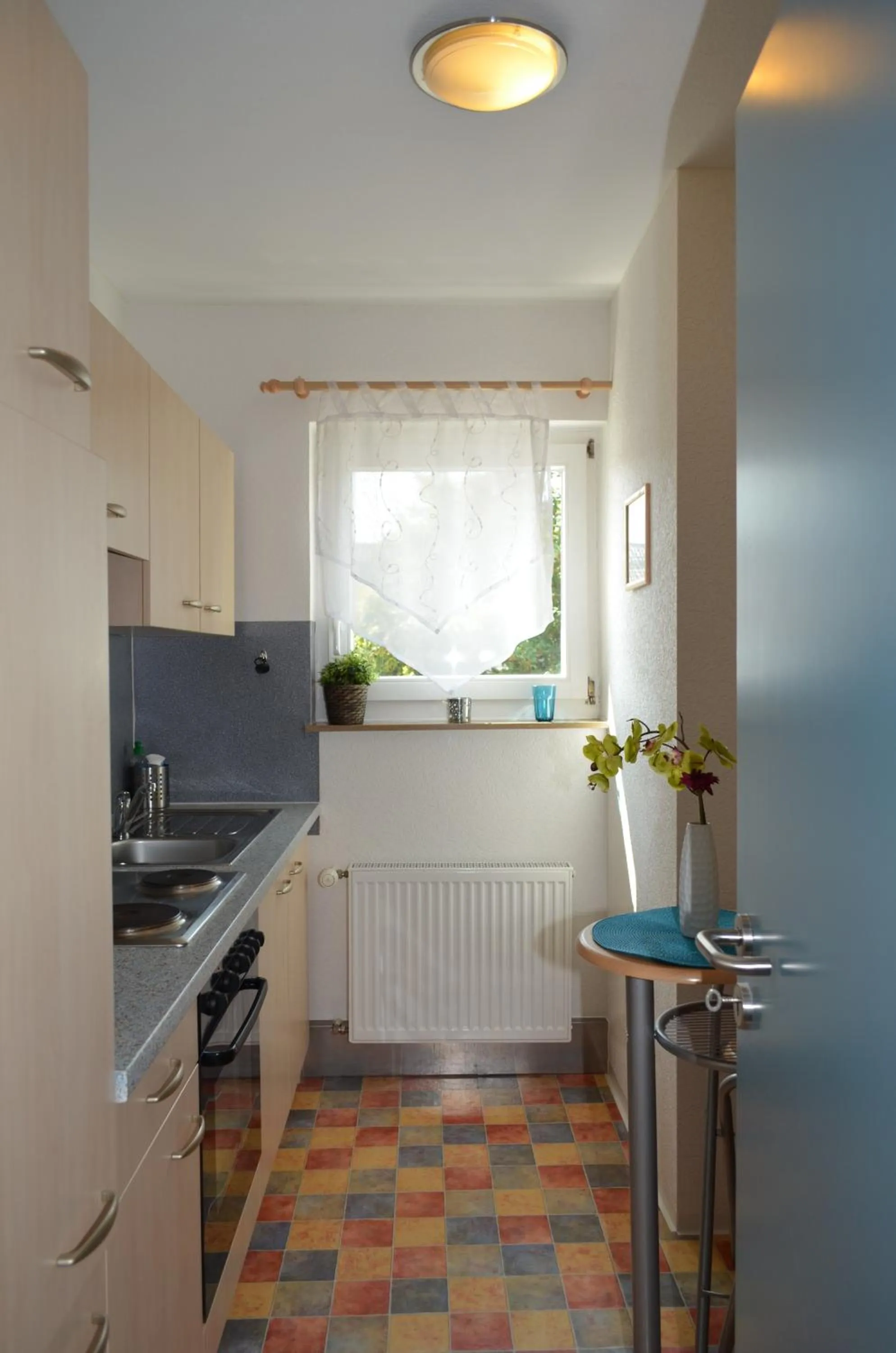 Kitchen or kitchenette in Neu Heidelberg - Guesthouse & Apartments