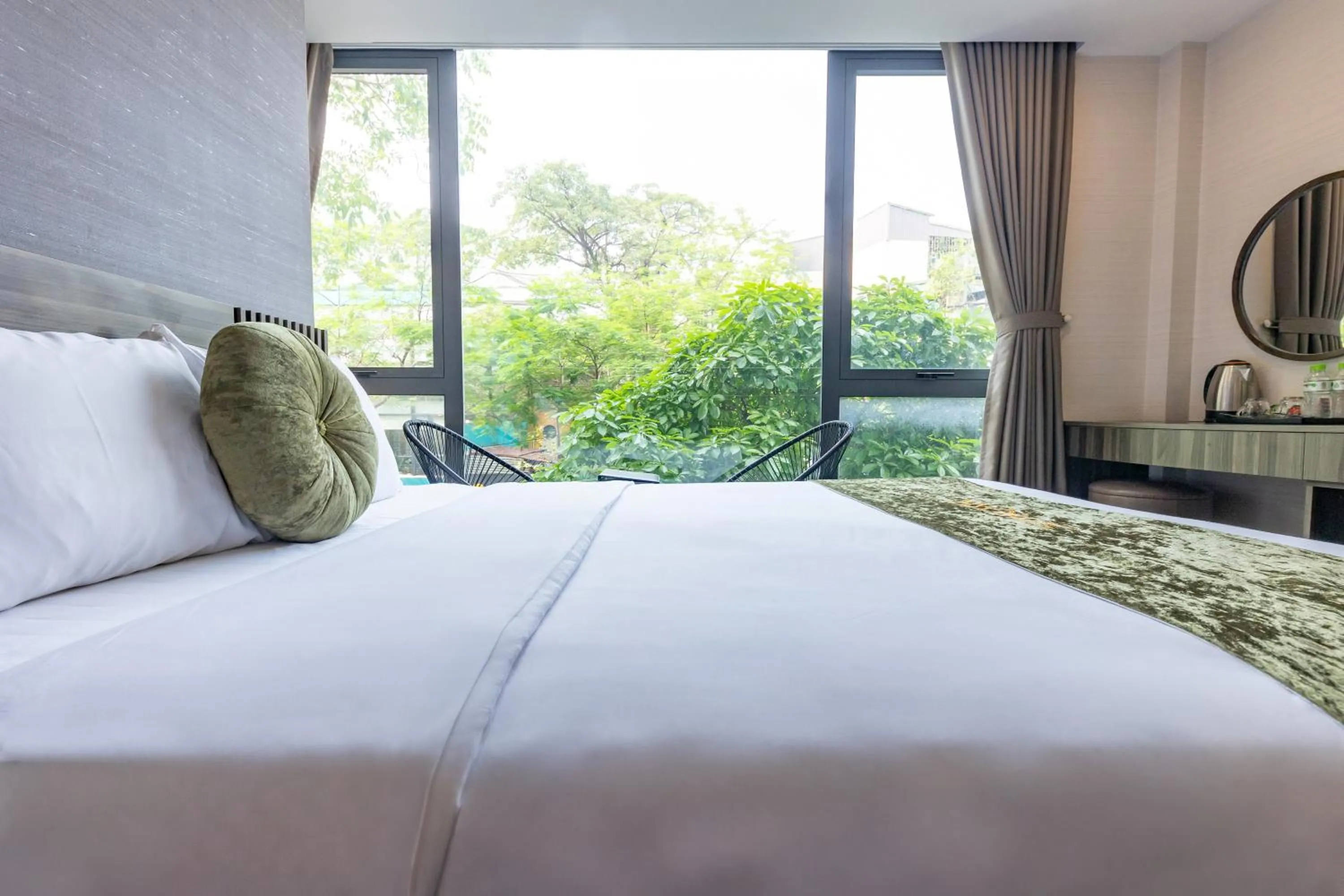 Bed in 3T Hotel Hanoi