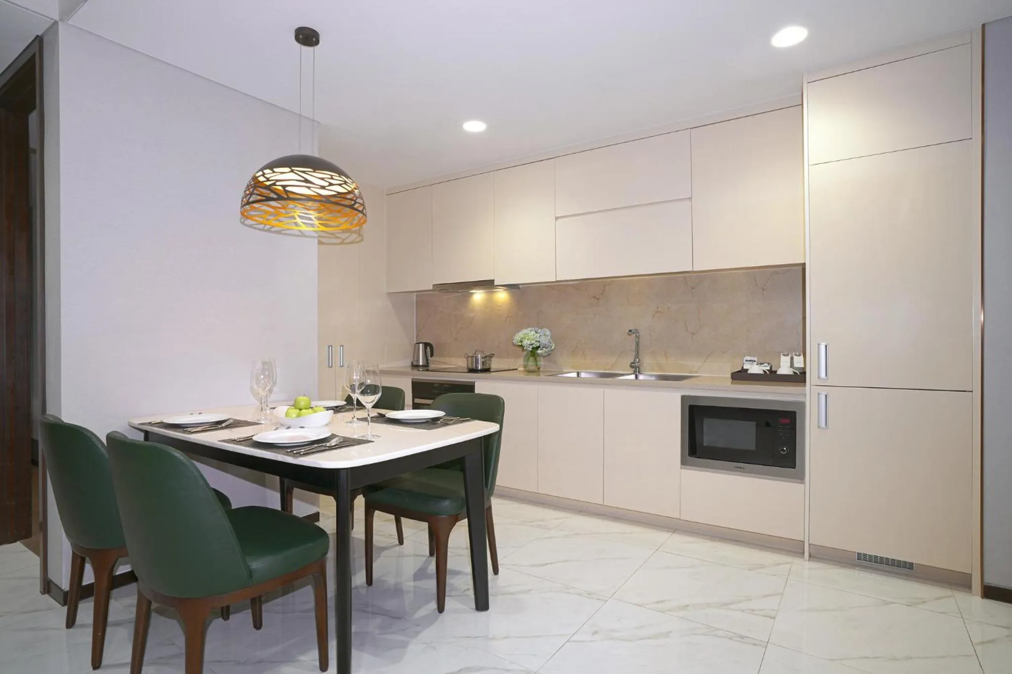 Living room in The Five Residences Hanoi