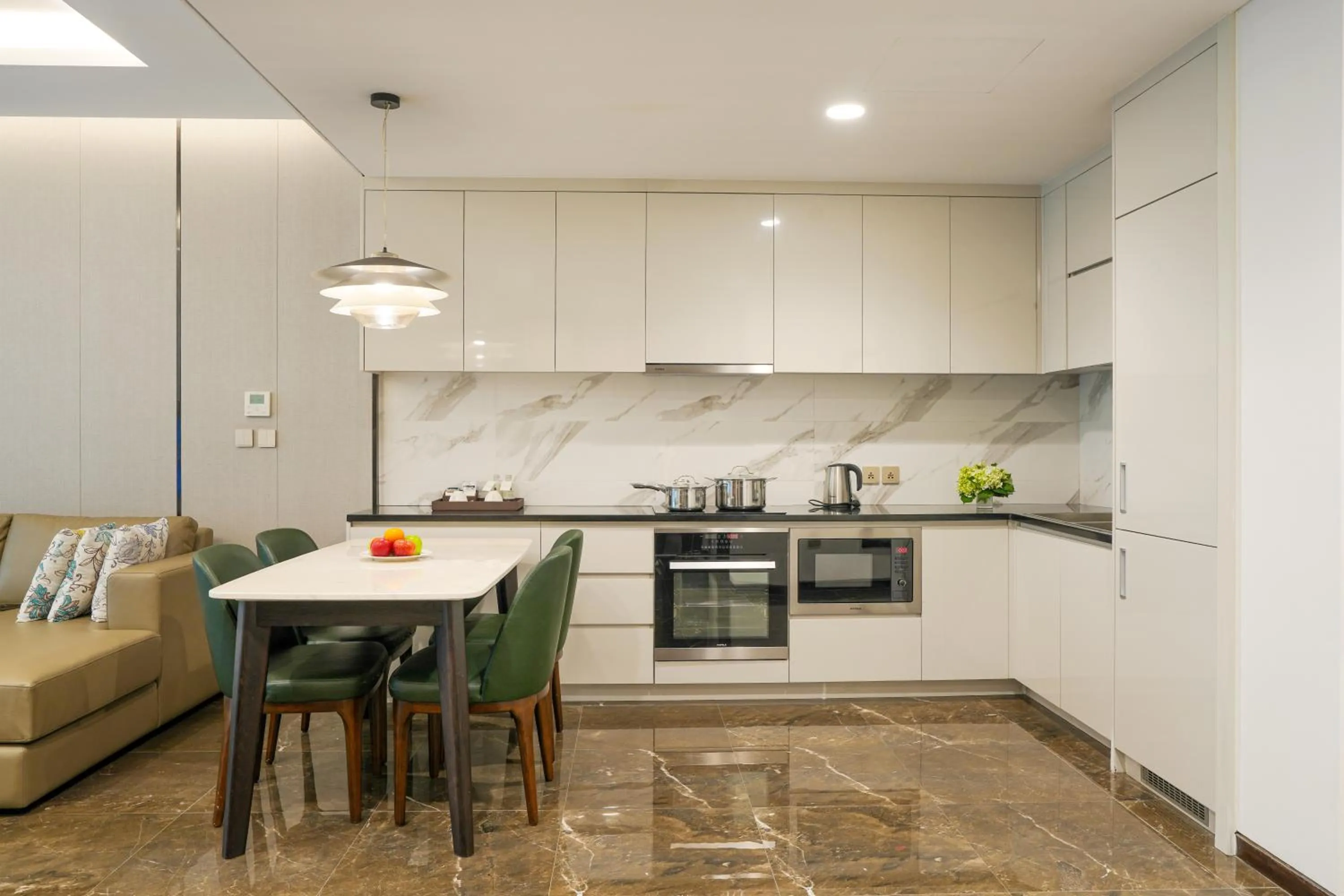 Kitchen or kitchenette in The Five Residences Hanoi