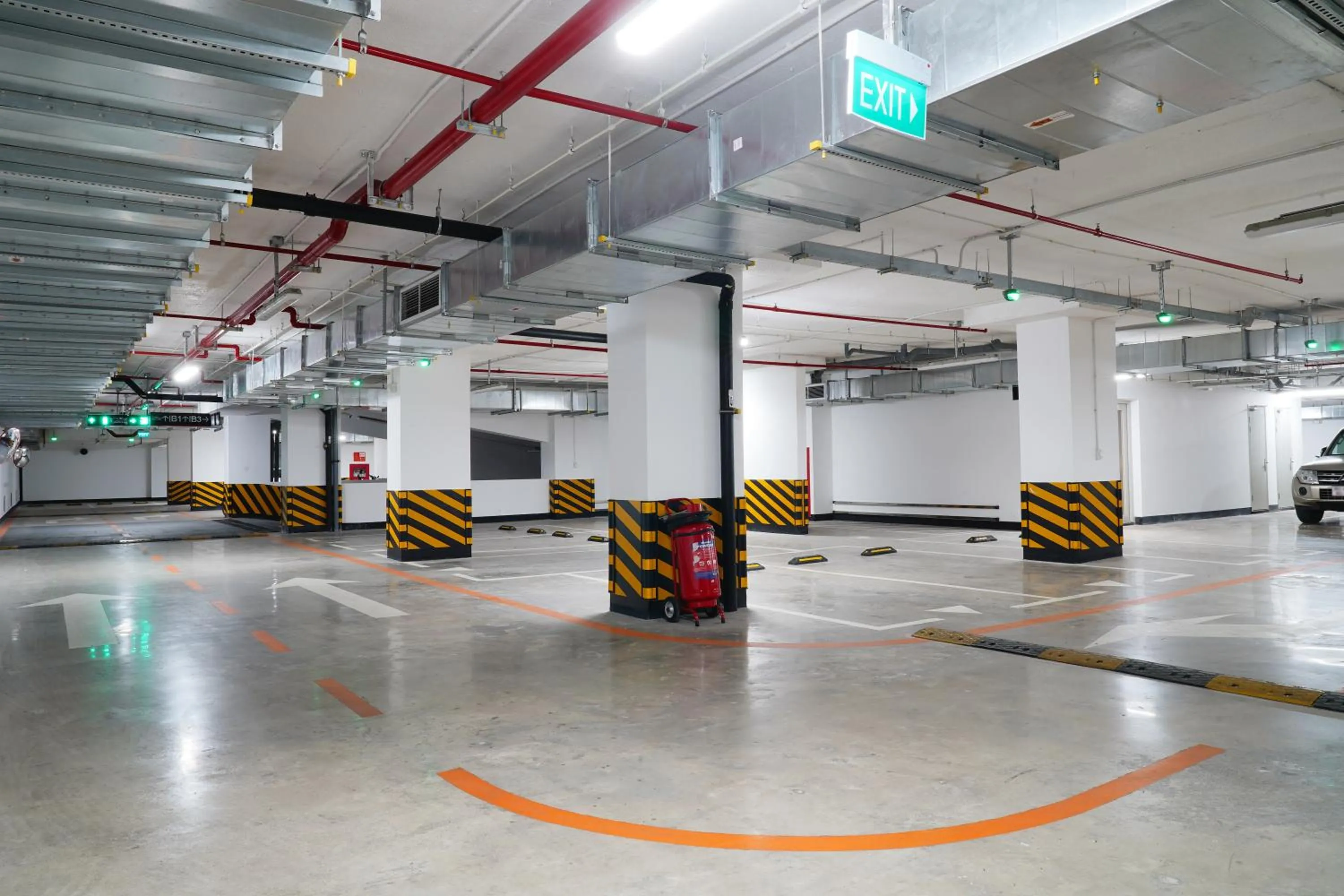 Parking in The Five Residences Hanoi