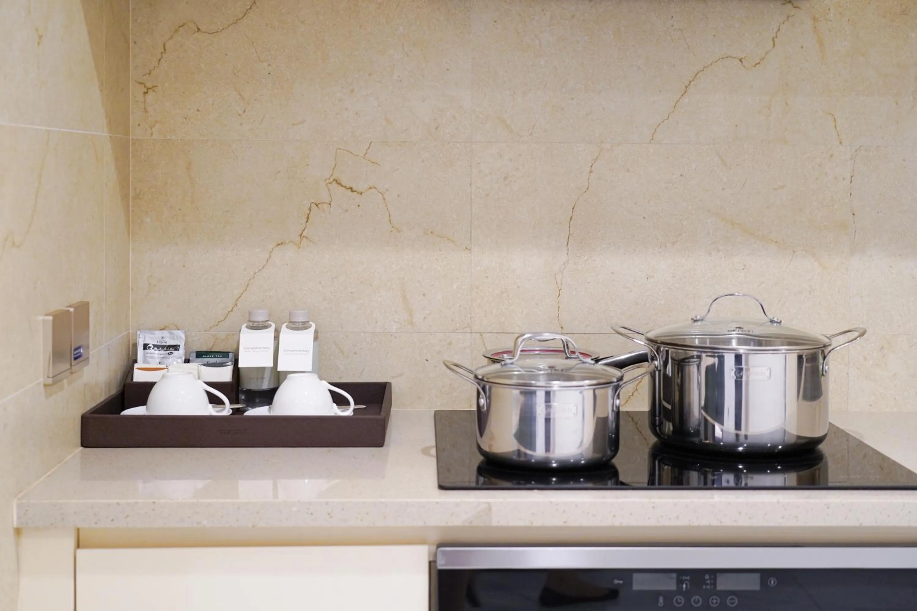 kitchen in The Five Residences Hanoi