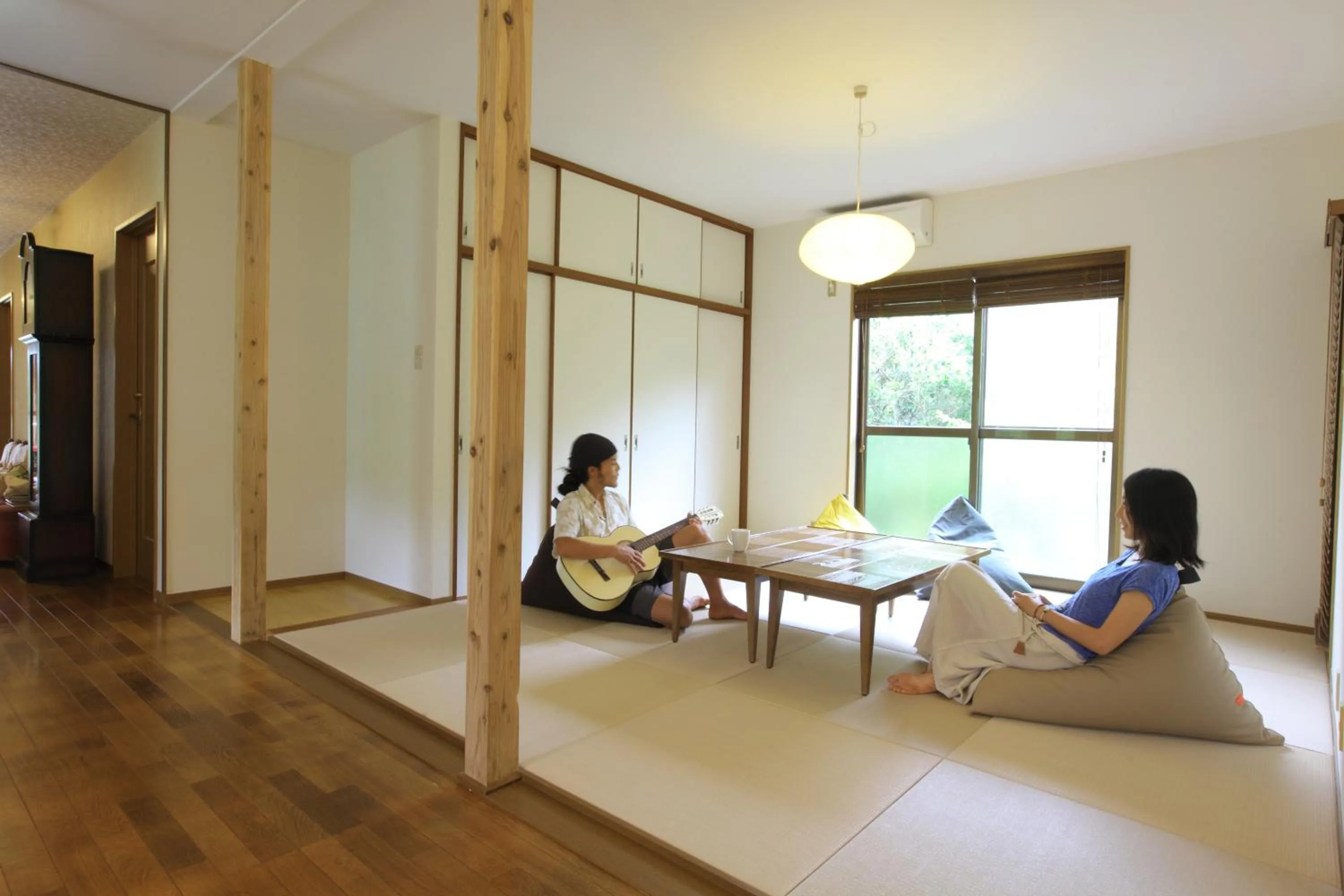 Dining area in Yakushima Minsyuku Suginoko