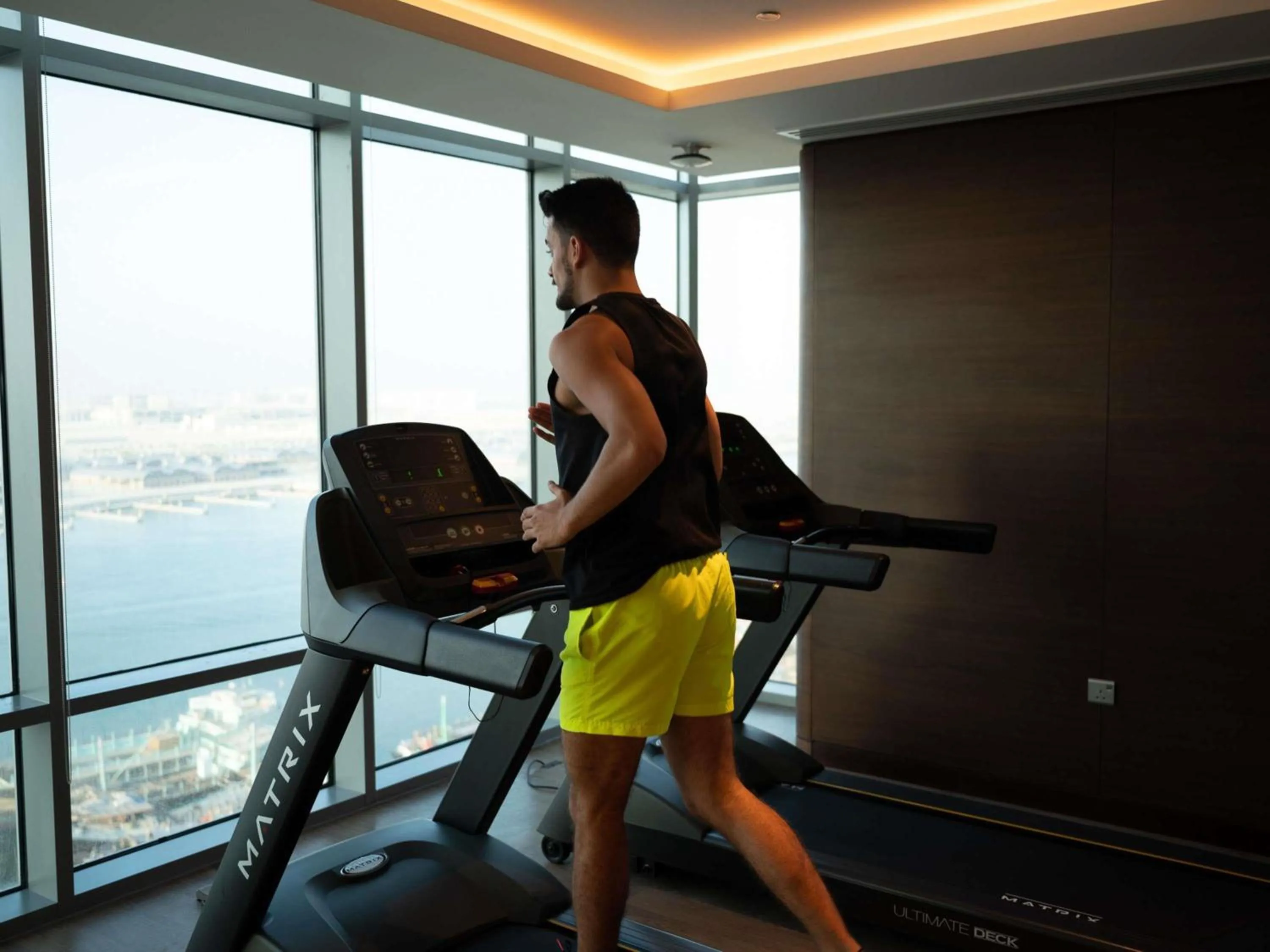 Fitness centre/facilities in Novotel Dubai Gold District