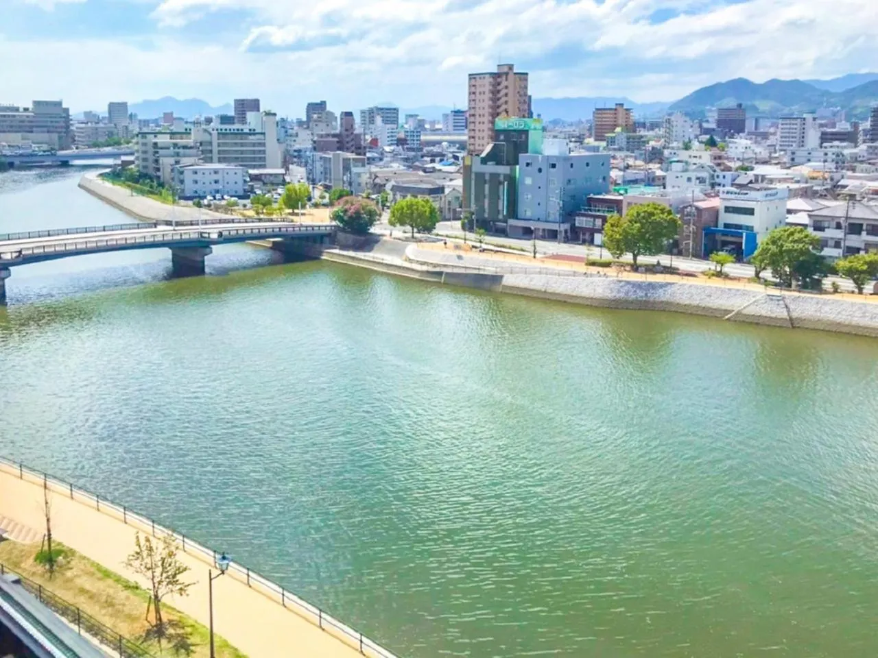 River view in HOTEL LiVEMAX Hiroshima Funairimachi Riverside