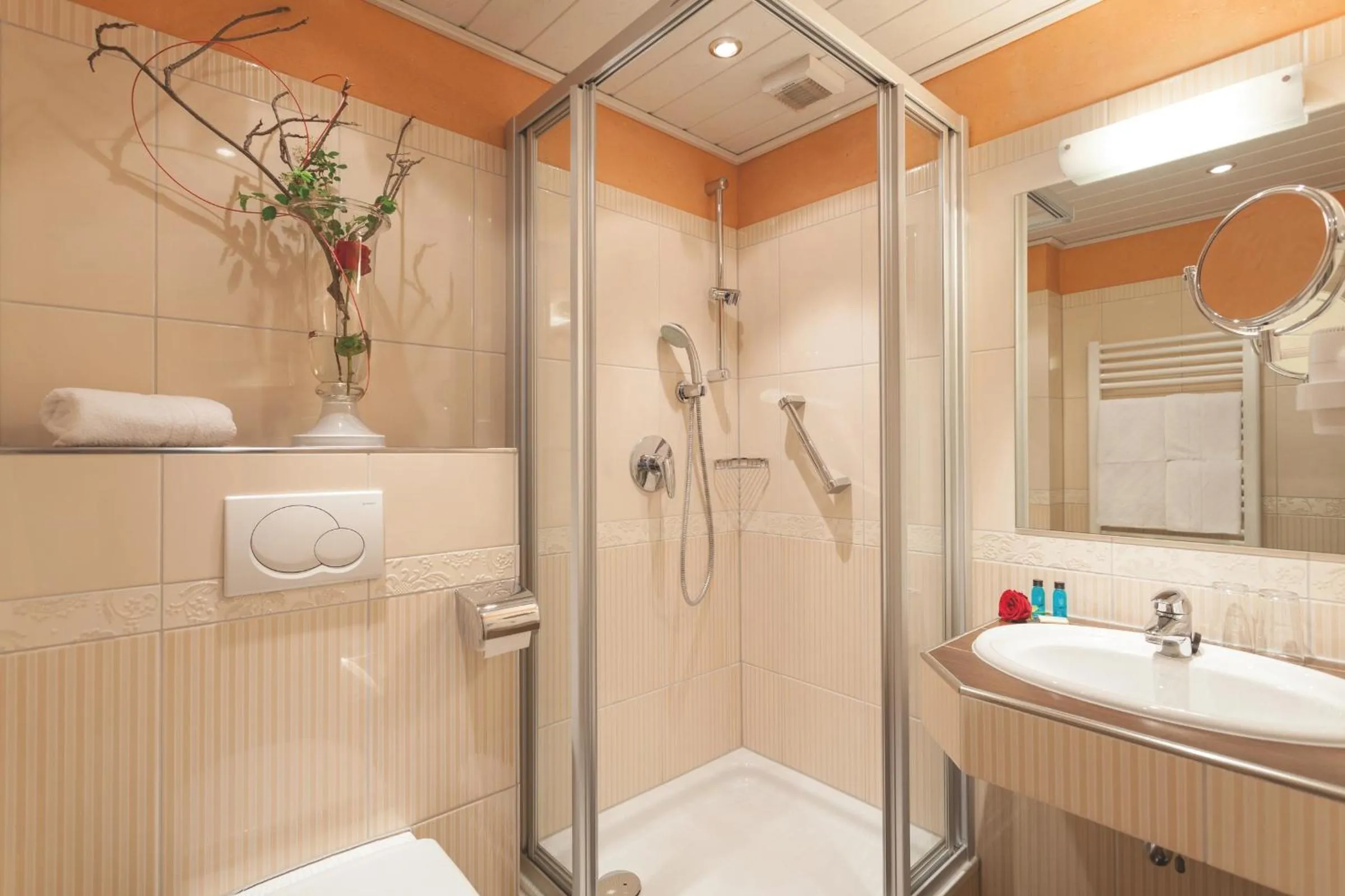 Shower in WILLINO Privathotel