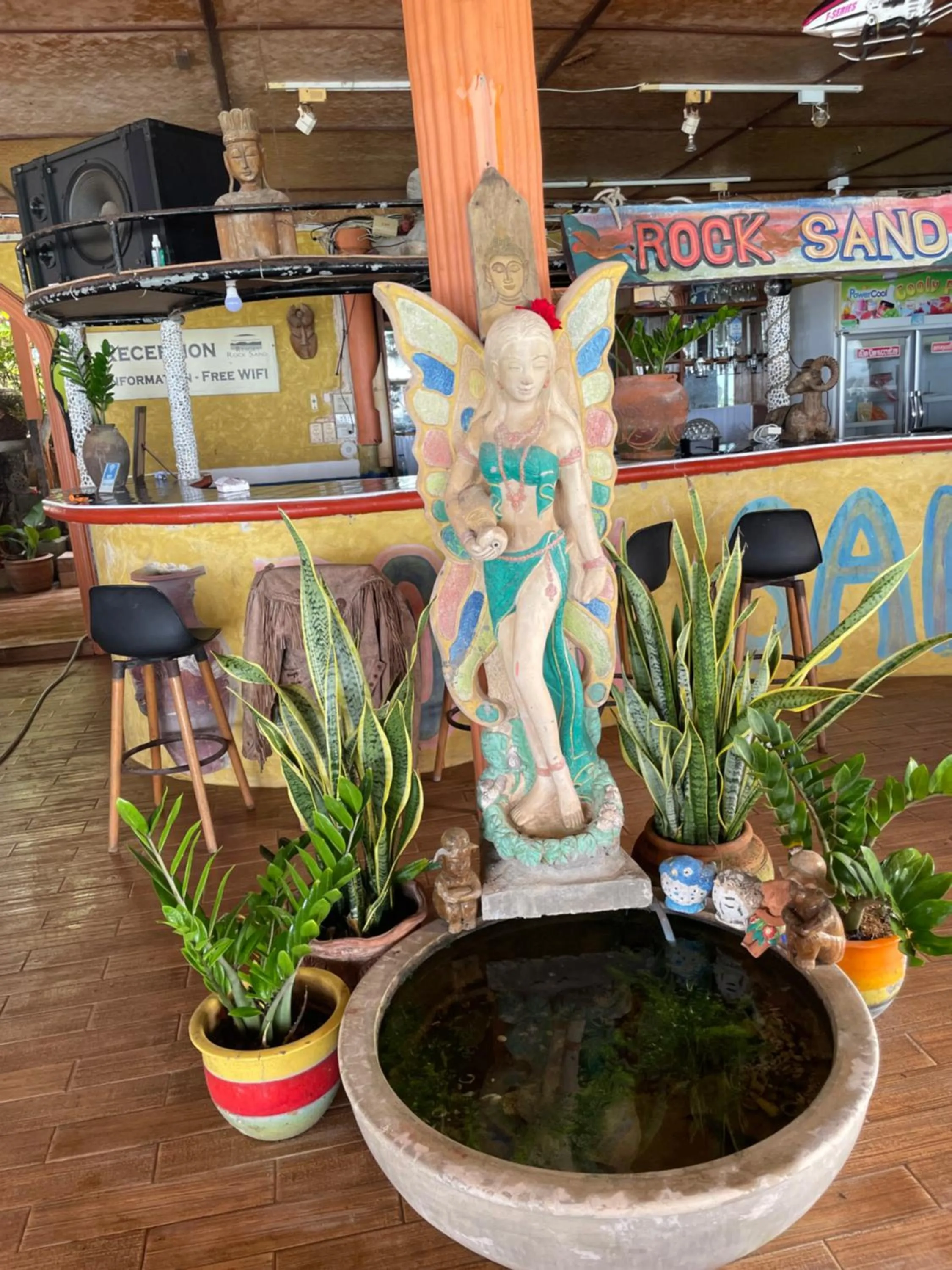 Lounge or bar in Rock sand Resort