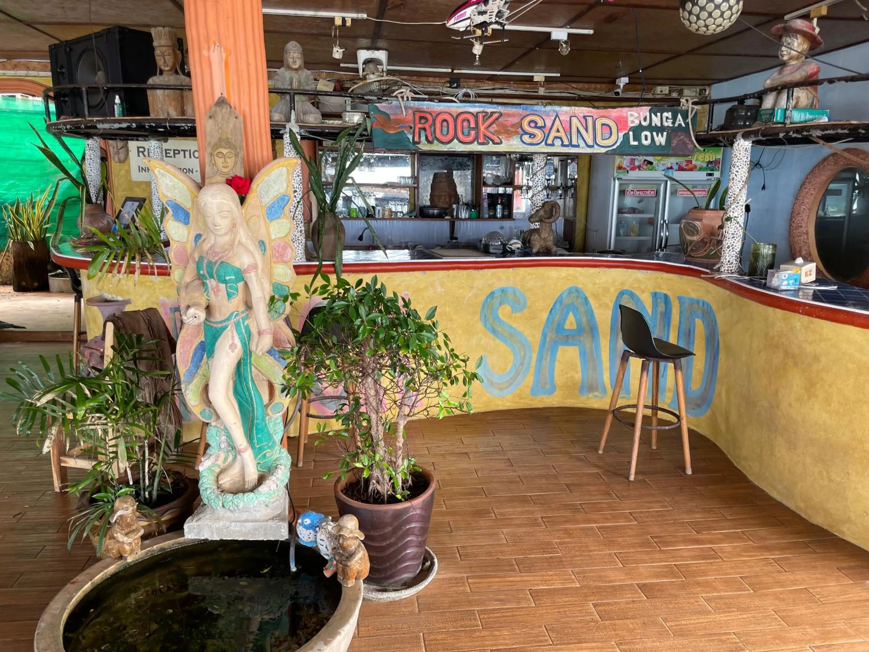 Lounge or bar in Rock sand Resort