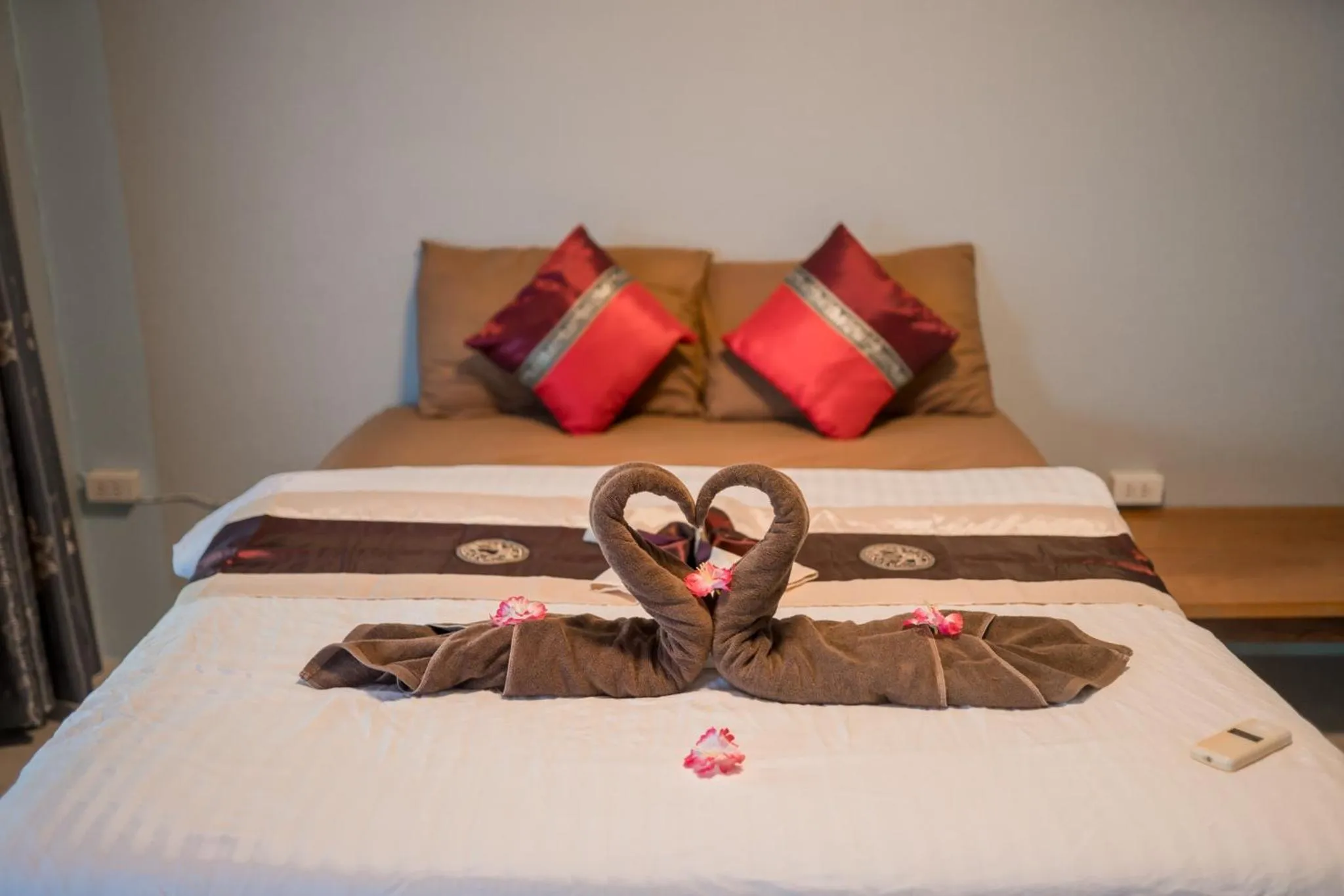 Bed in Rock sand Resort