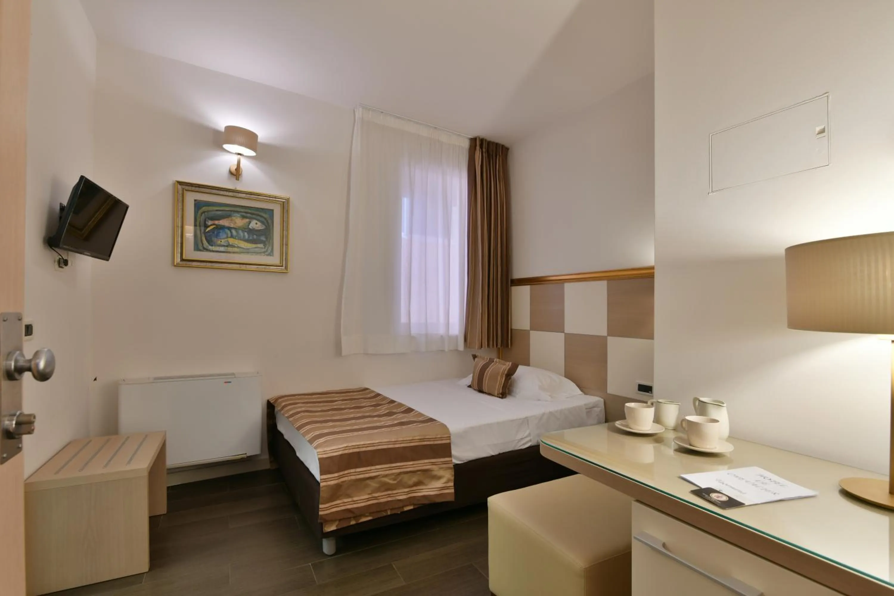 Bed in Hotel Le Chevalier