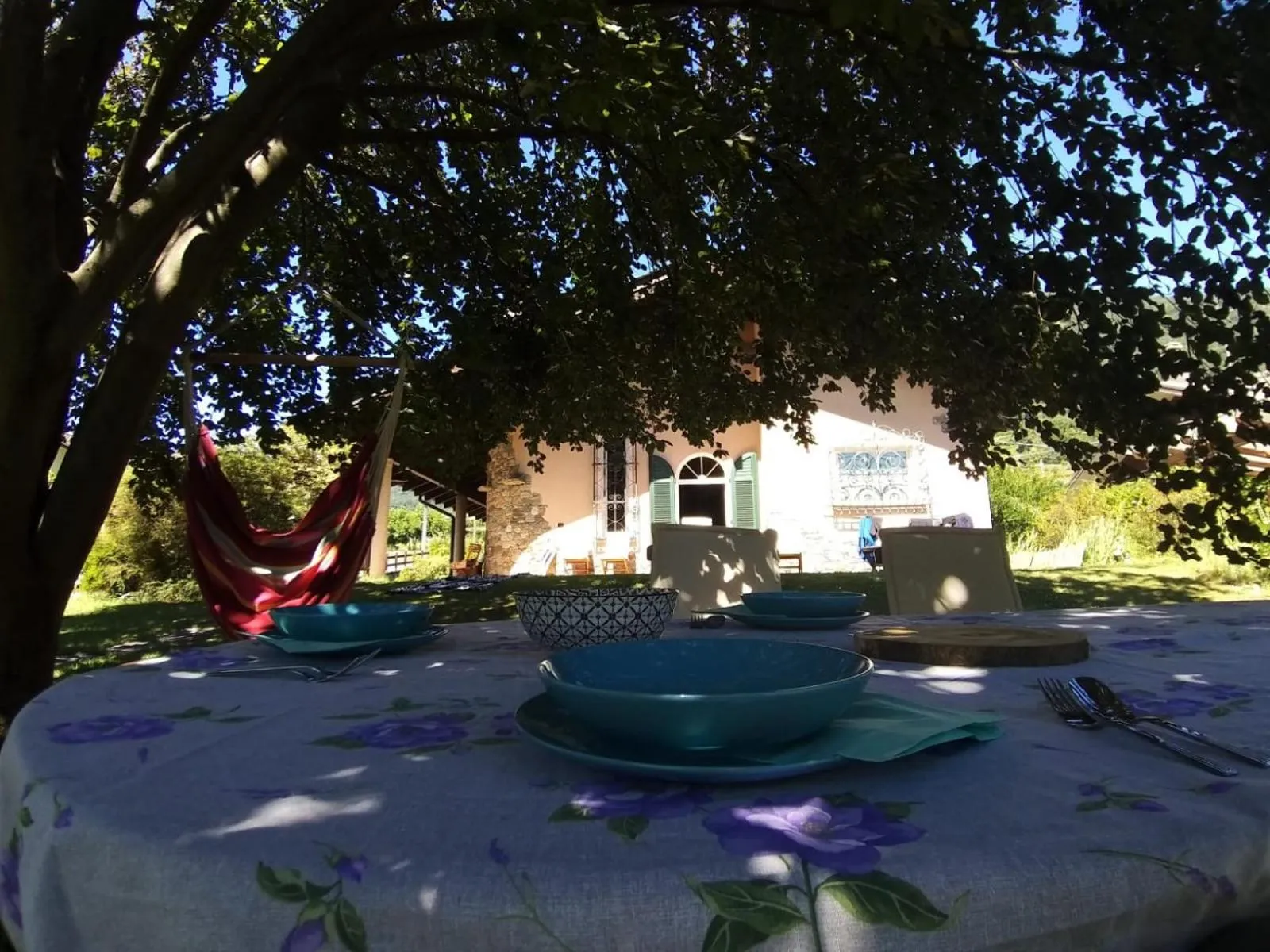 Garden in Al Chiar di Luna B&B Valtellina