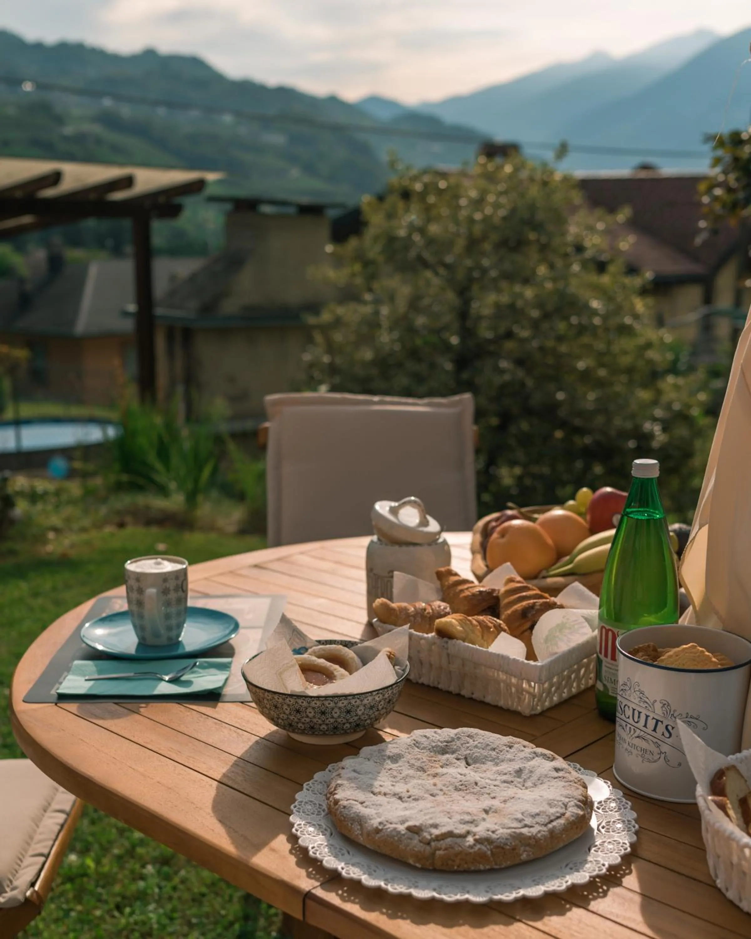 Property building in Al Chiar di Luna B&B Valtellina