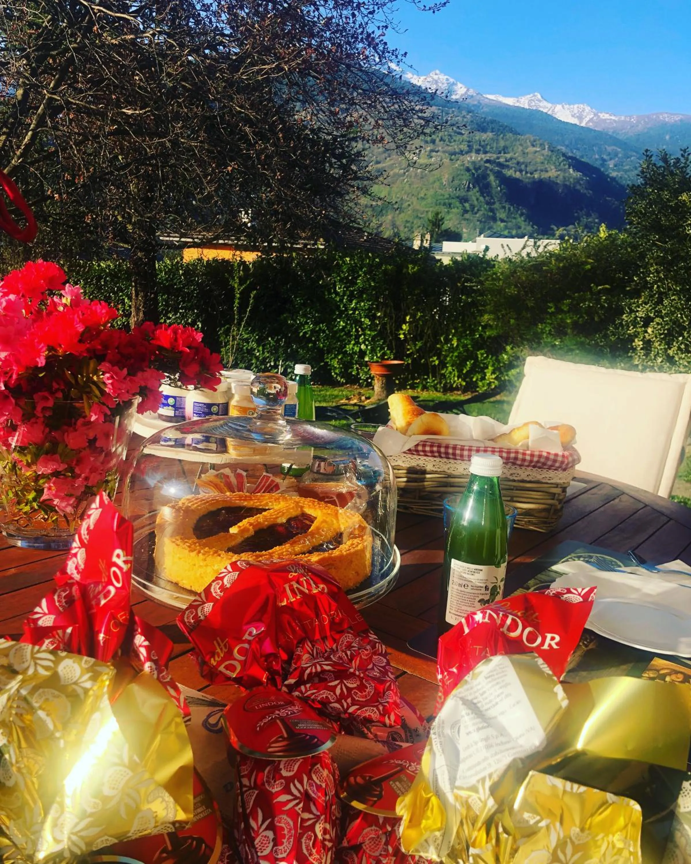 Breakfast in Al Chiar di Luna B&B Valtellina