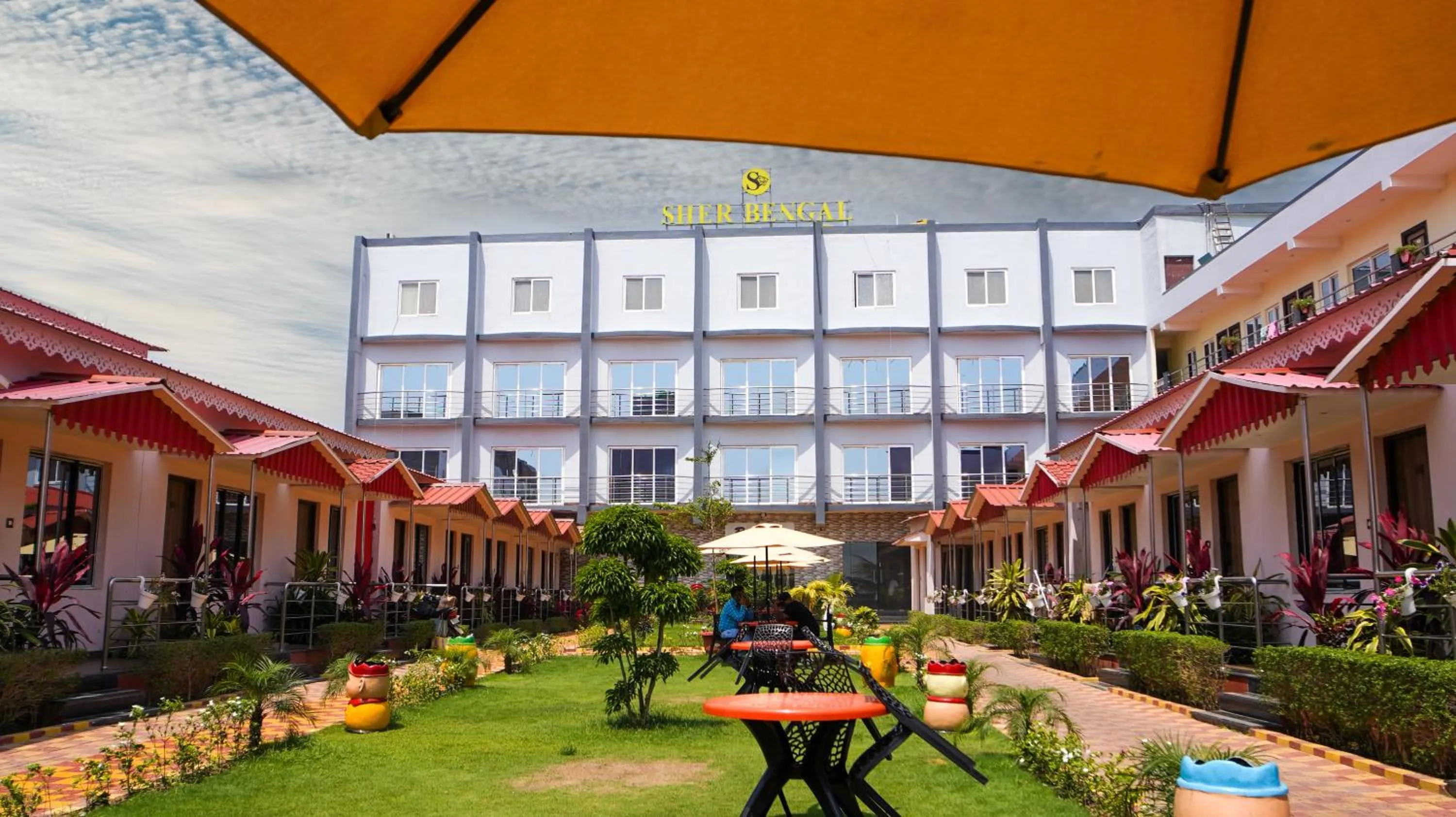 Property building in Sher Bengal Beach Resort