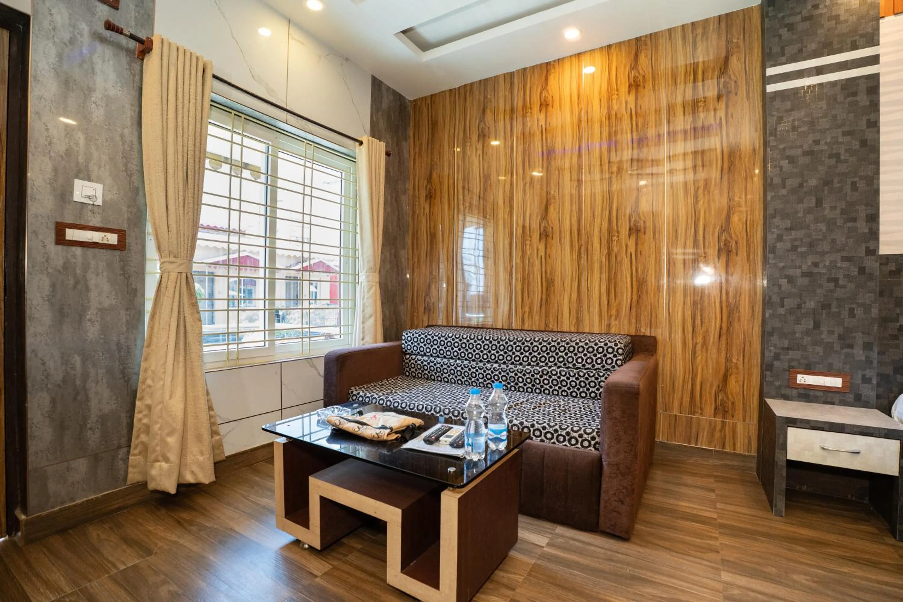 Living room in Sher Bengal Beach Resort