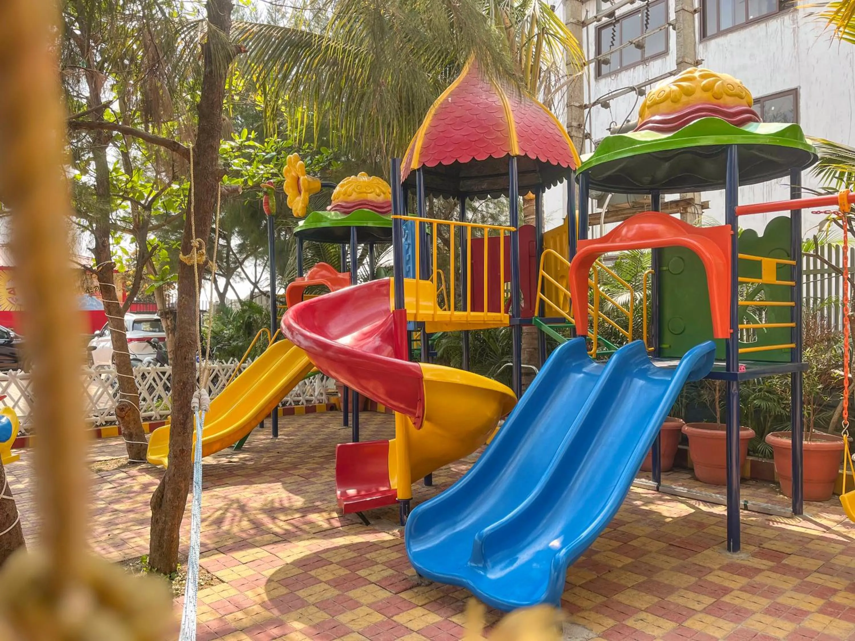 Children play ground in Sher Bengal Beach Resort