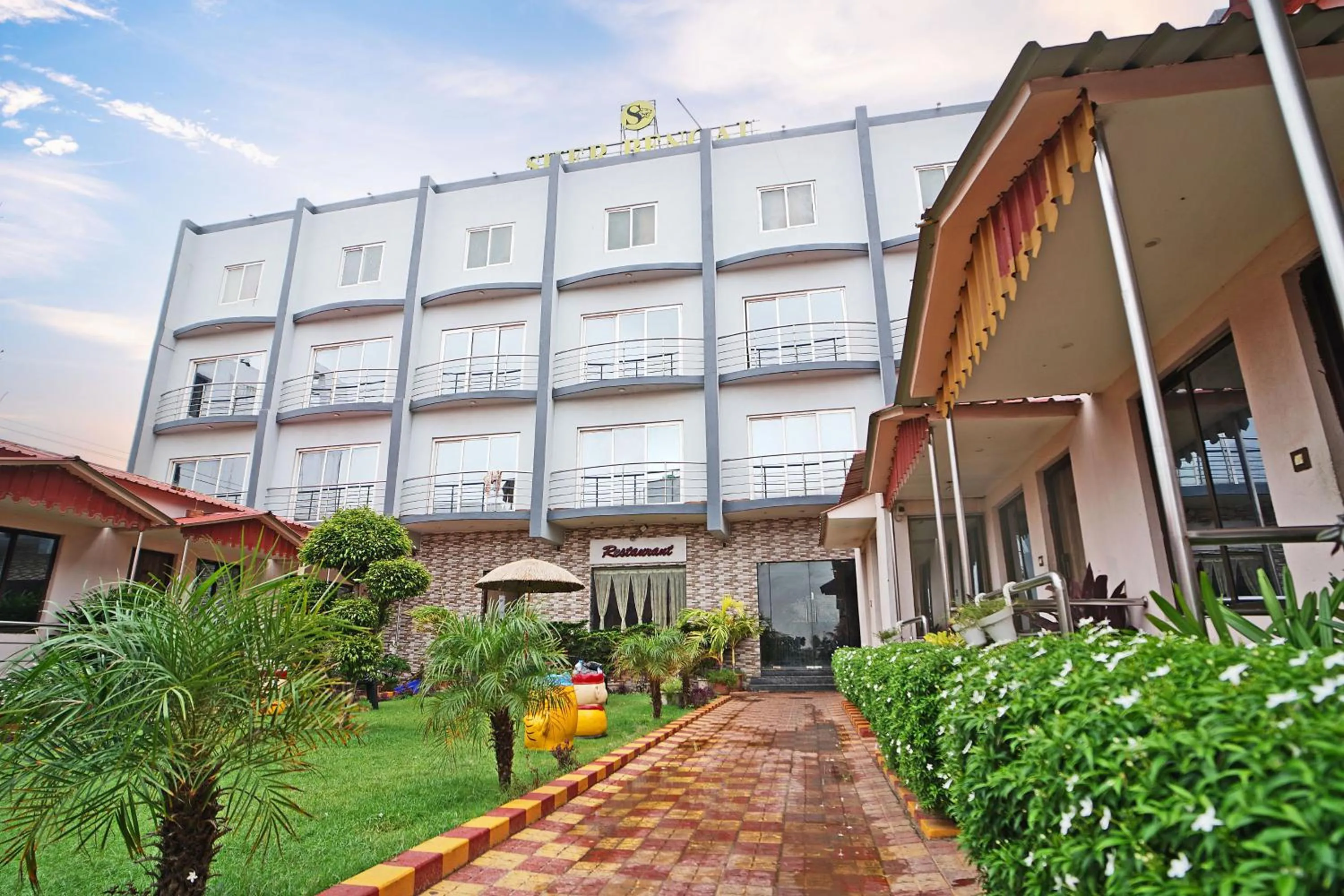 Property building in Sher Bengal Beach Resort