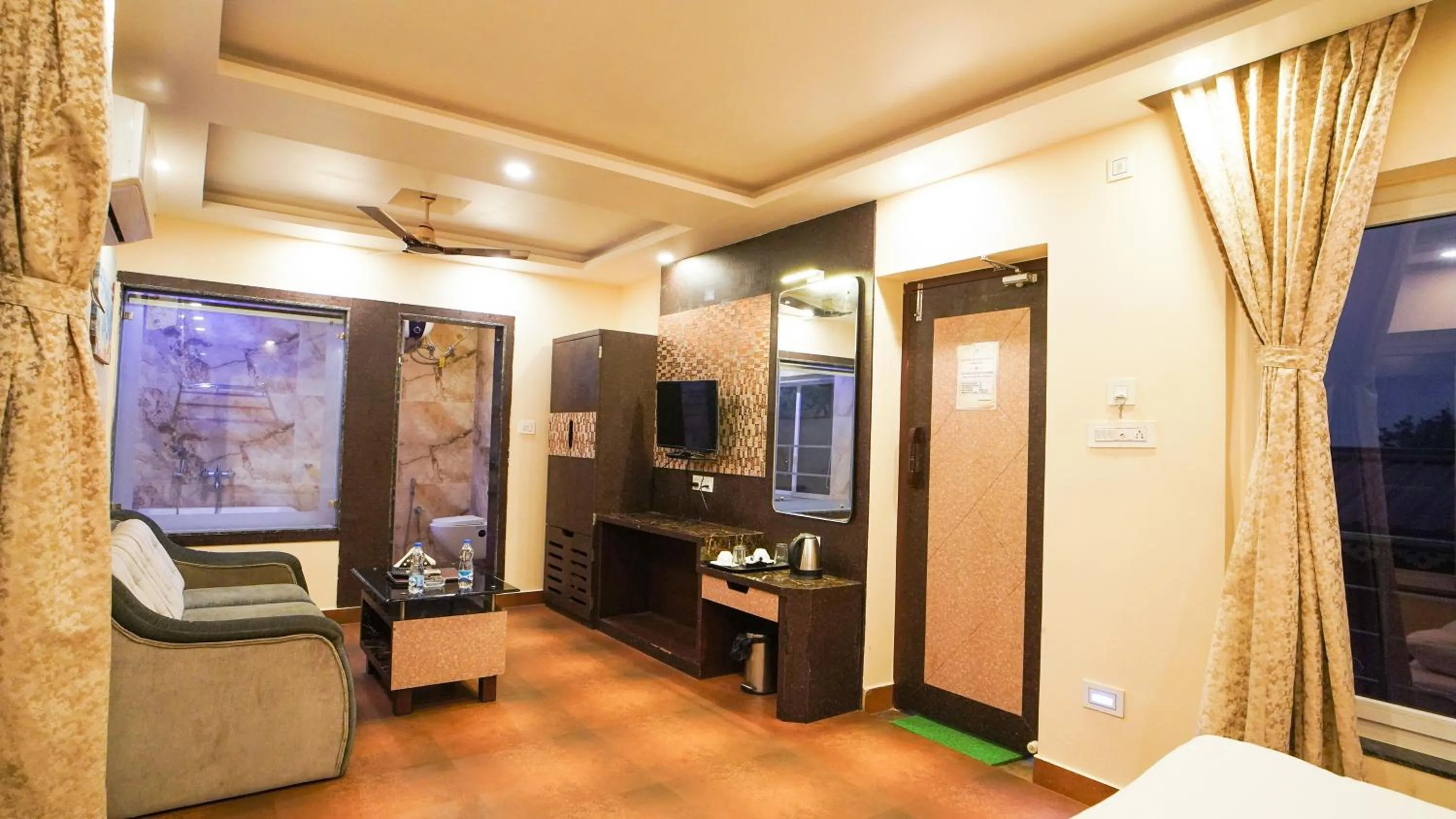 Bed in Sher Bengal Beach Resort