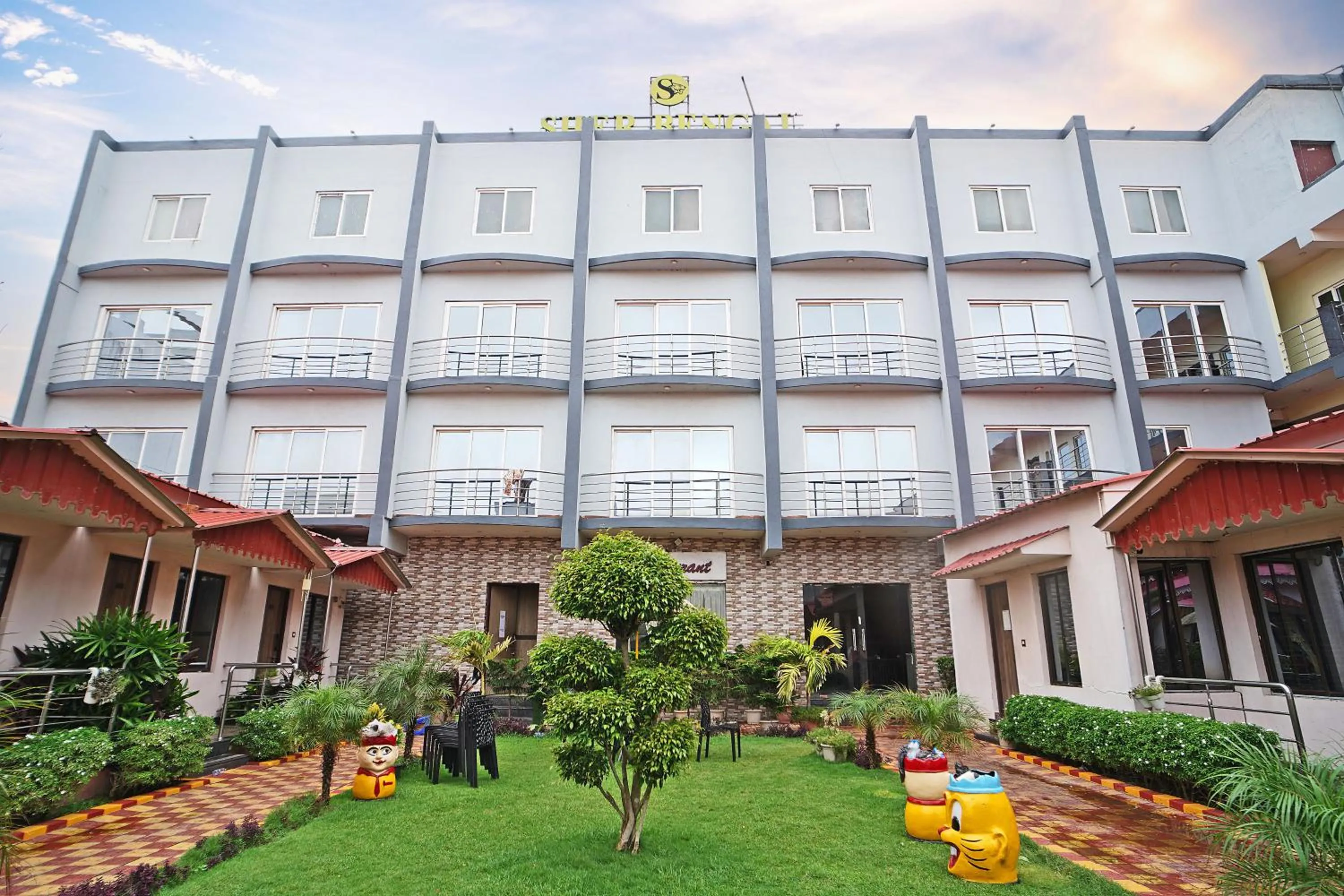 Property building in Sher Bengal Beach Resort