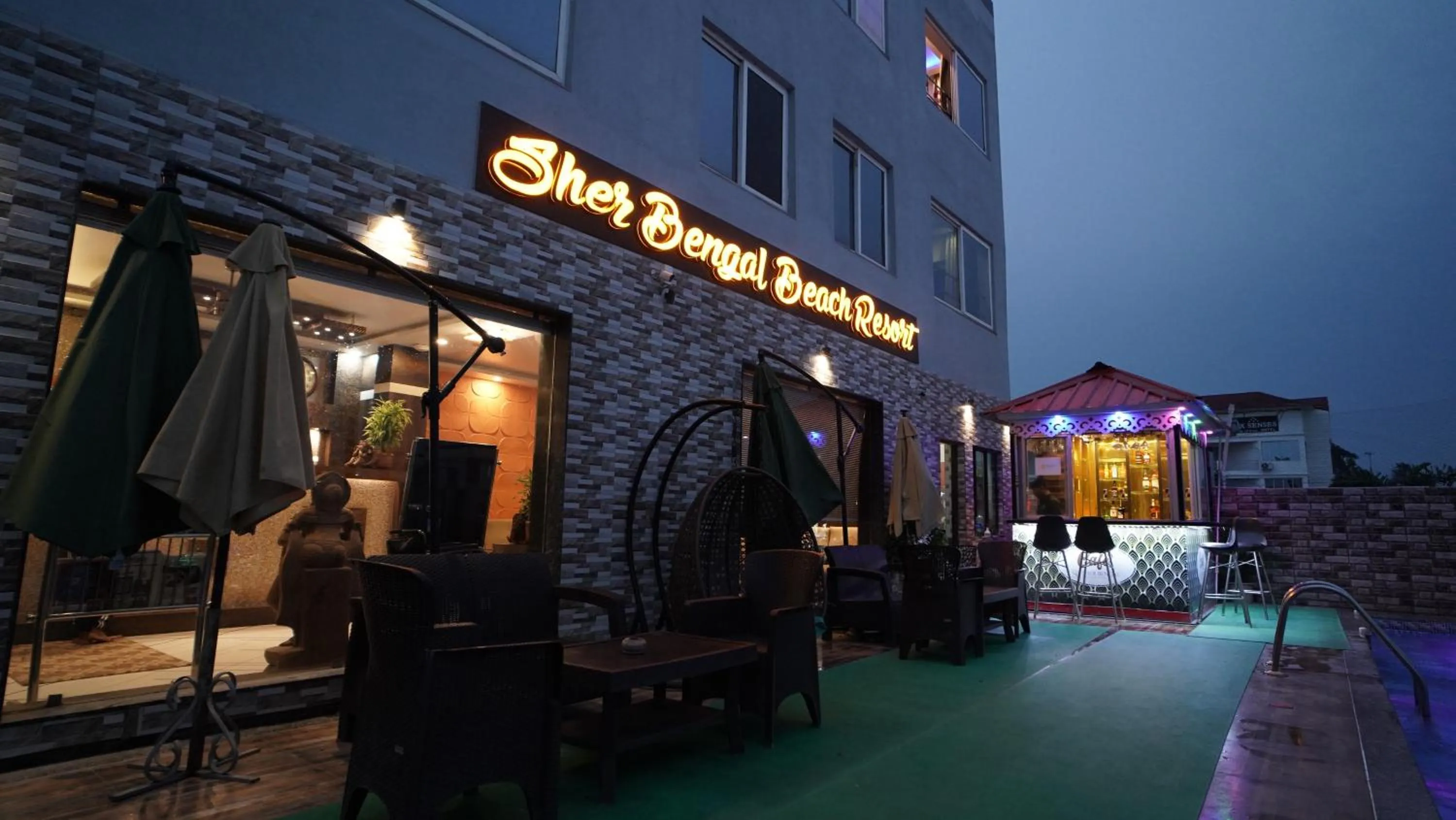 Property building in Sher Bengal Beach Resort