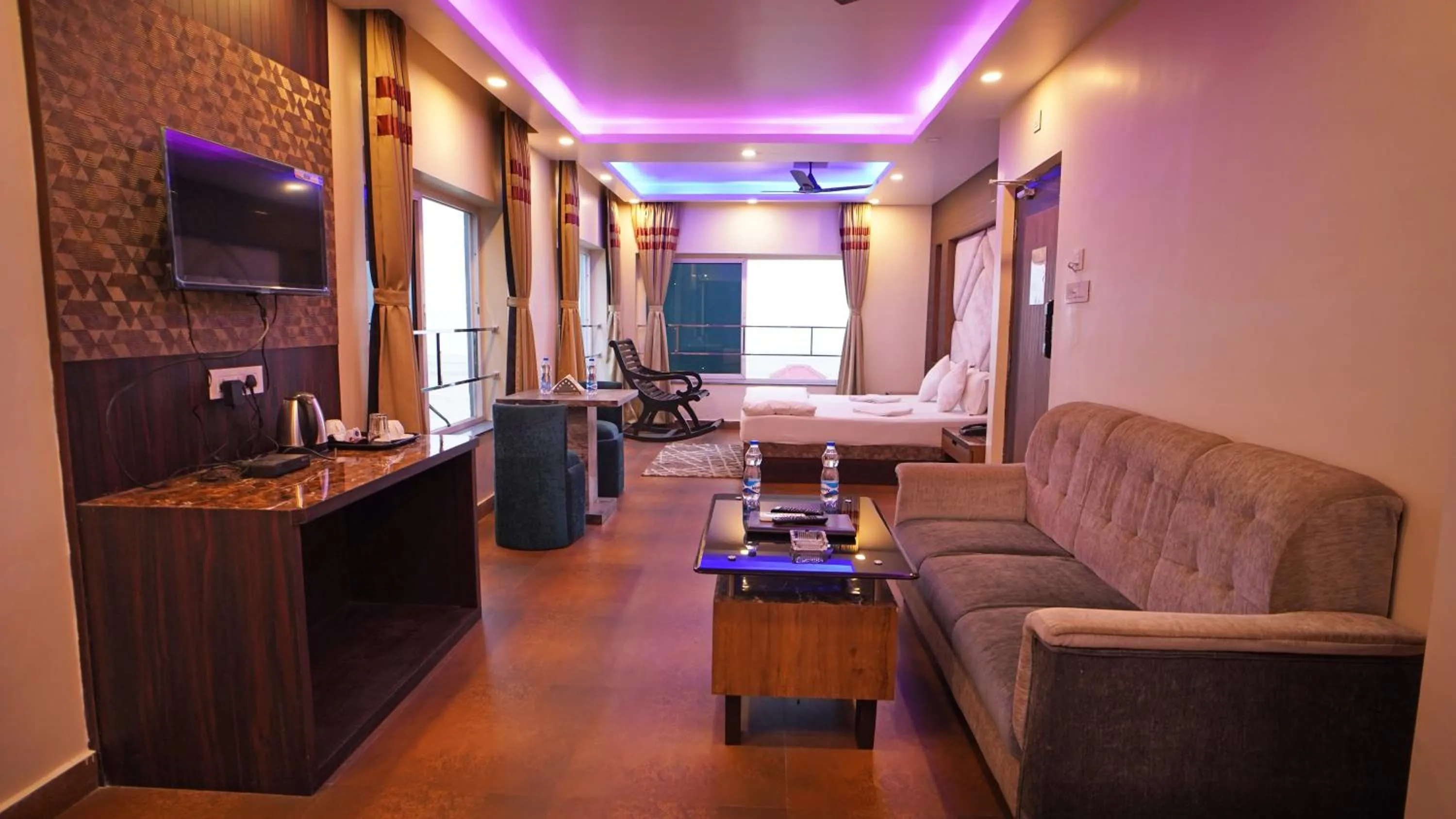 Bedroom in Sher Bengal Beach Resort