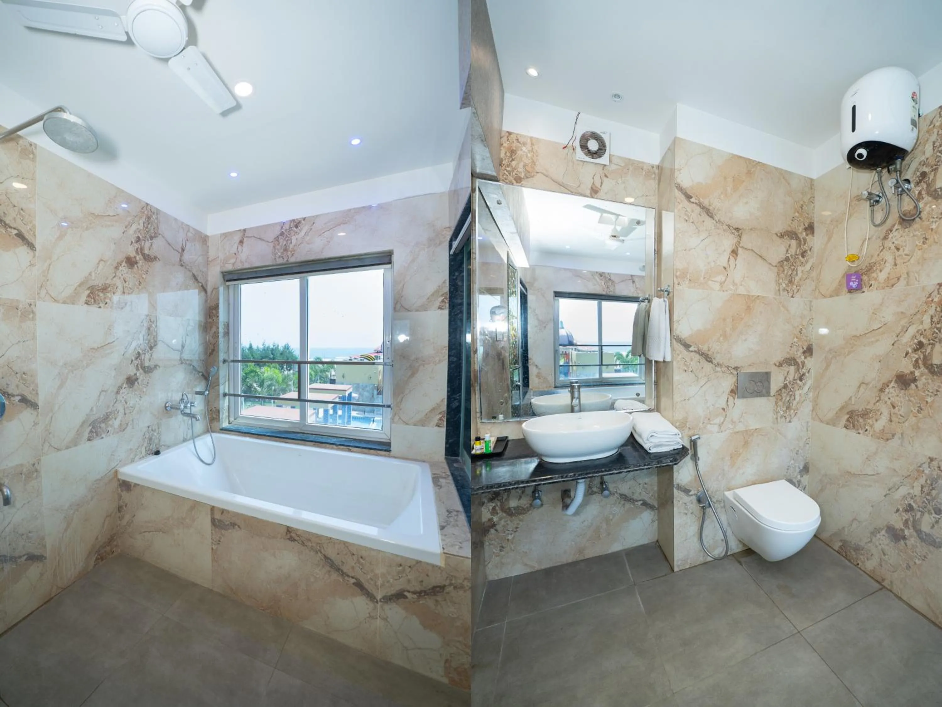 Shower in Sher Bengal Beach Resort