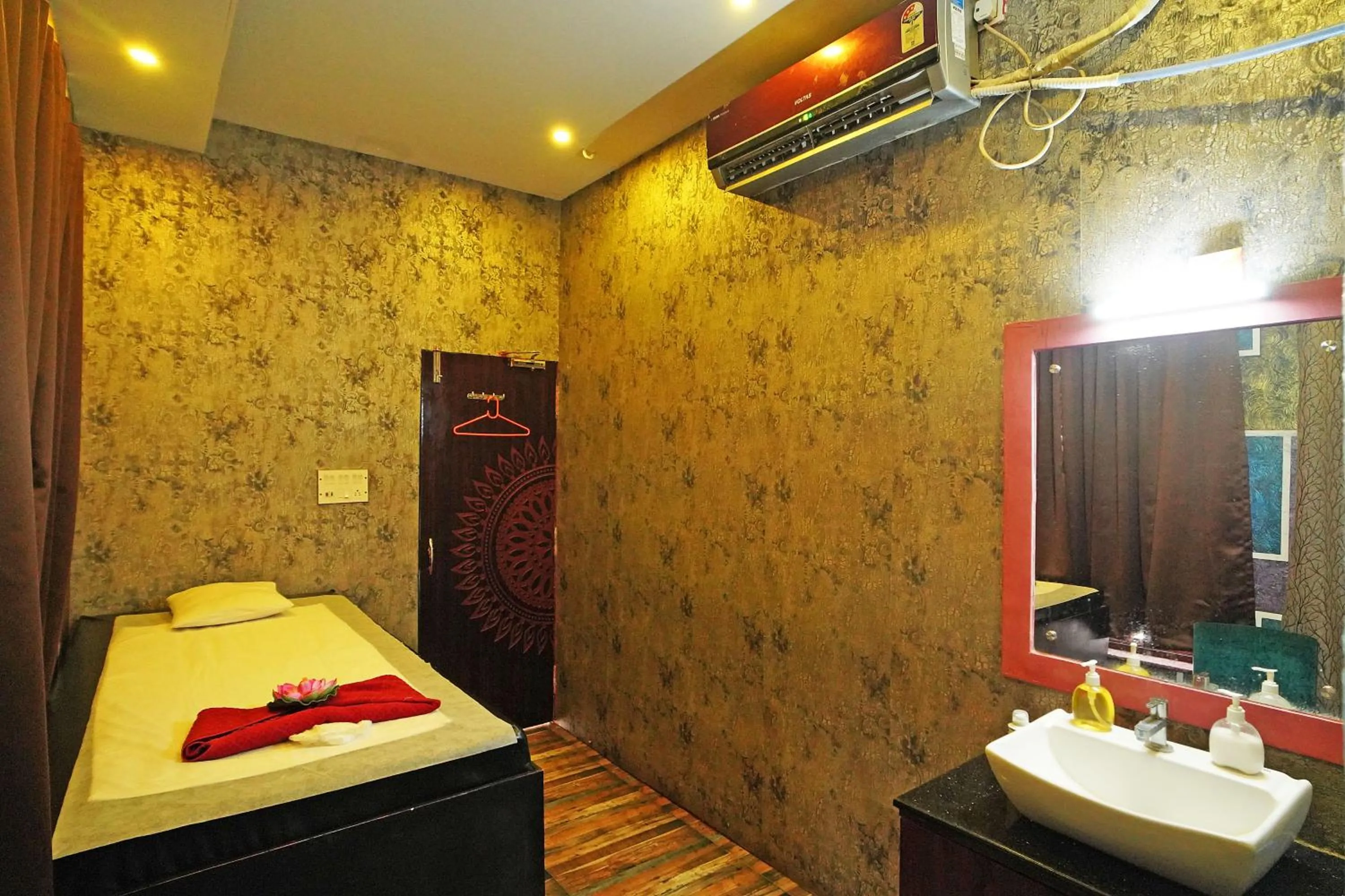 Bed in Sher Bengal Beach Resort