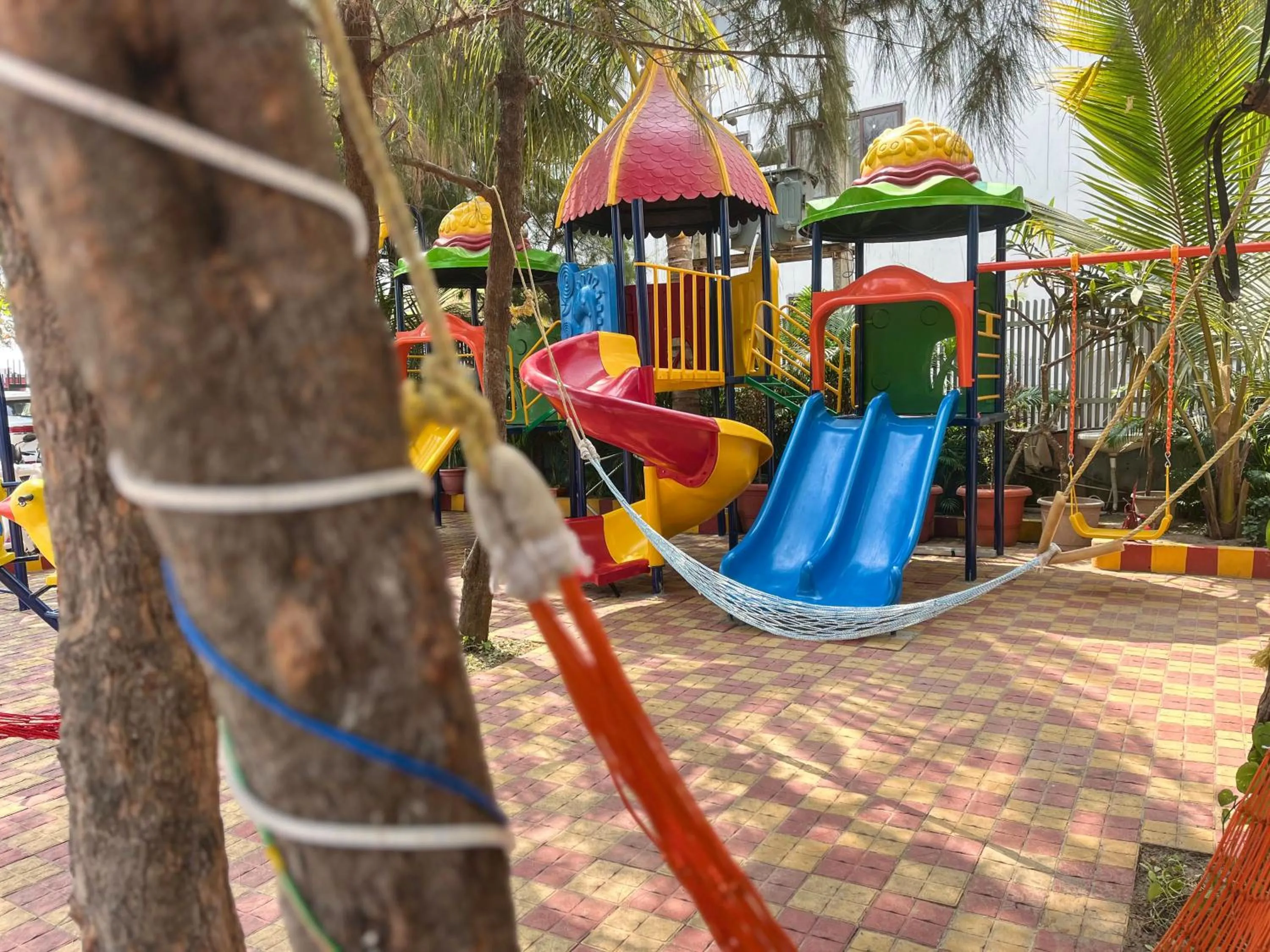 Children play ground in Sher Bengal Beach Resort