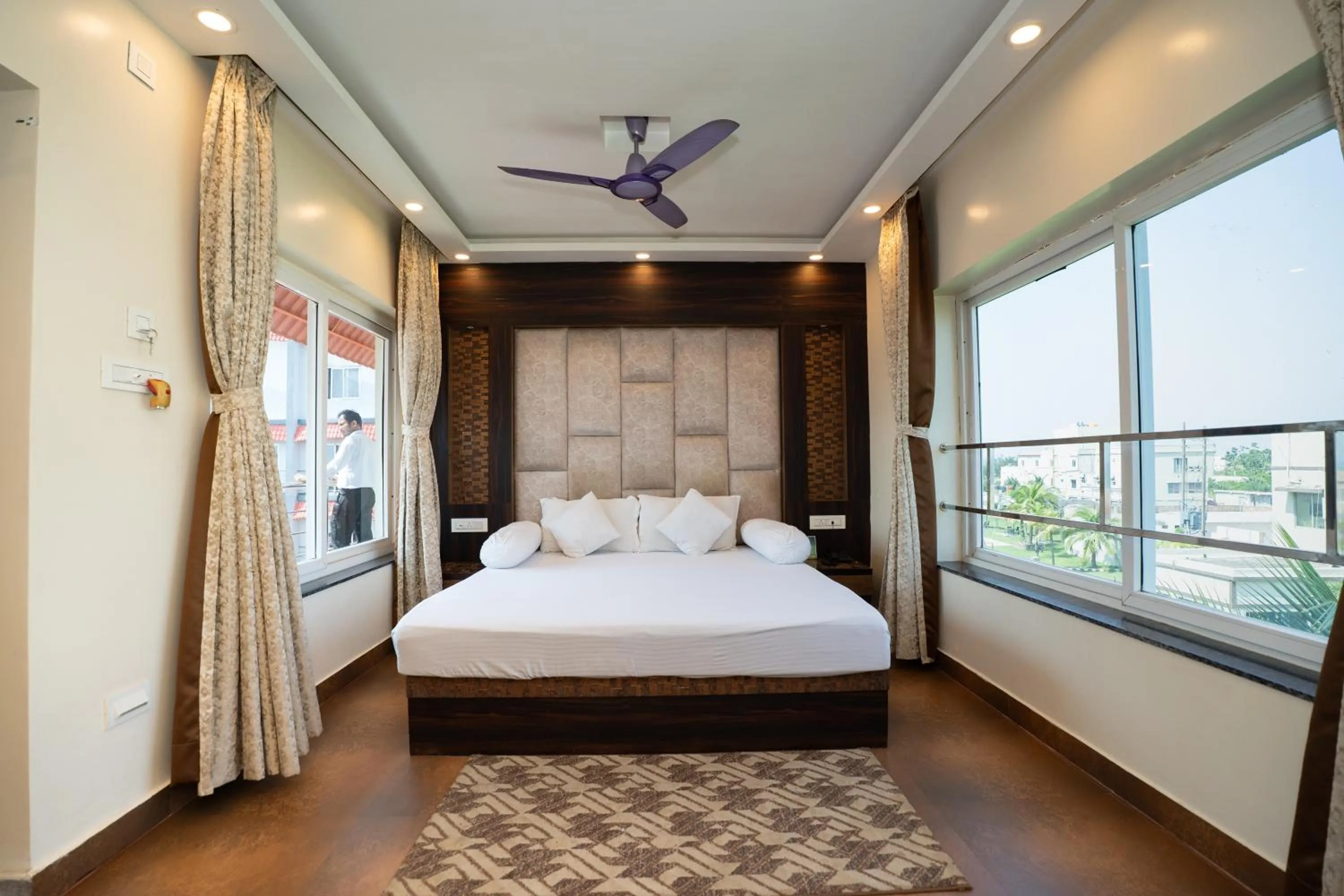Bed in Sher Bengal Beach Resort