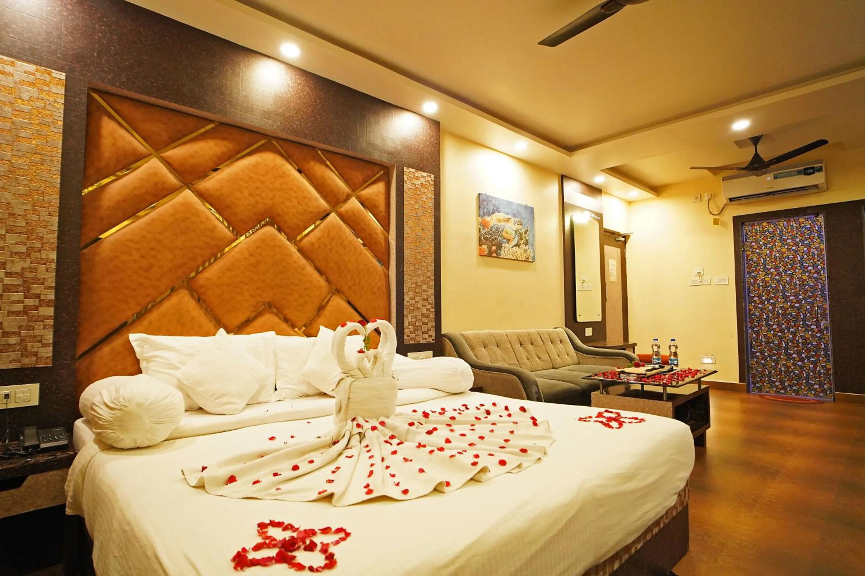 Bed in Sher Bengal Beach Resort