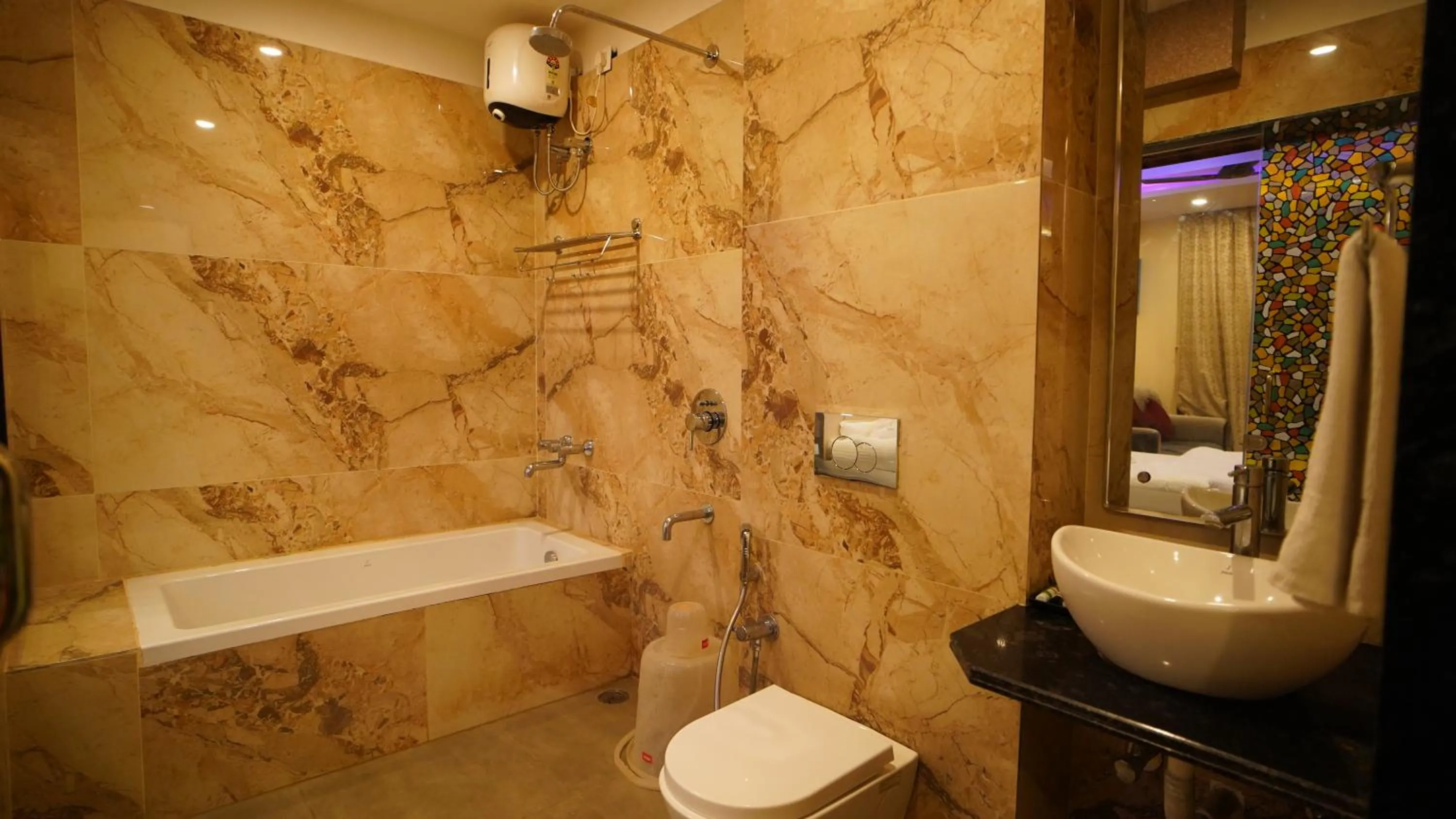 Shower in Sher Bengal Beach Resort