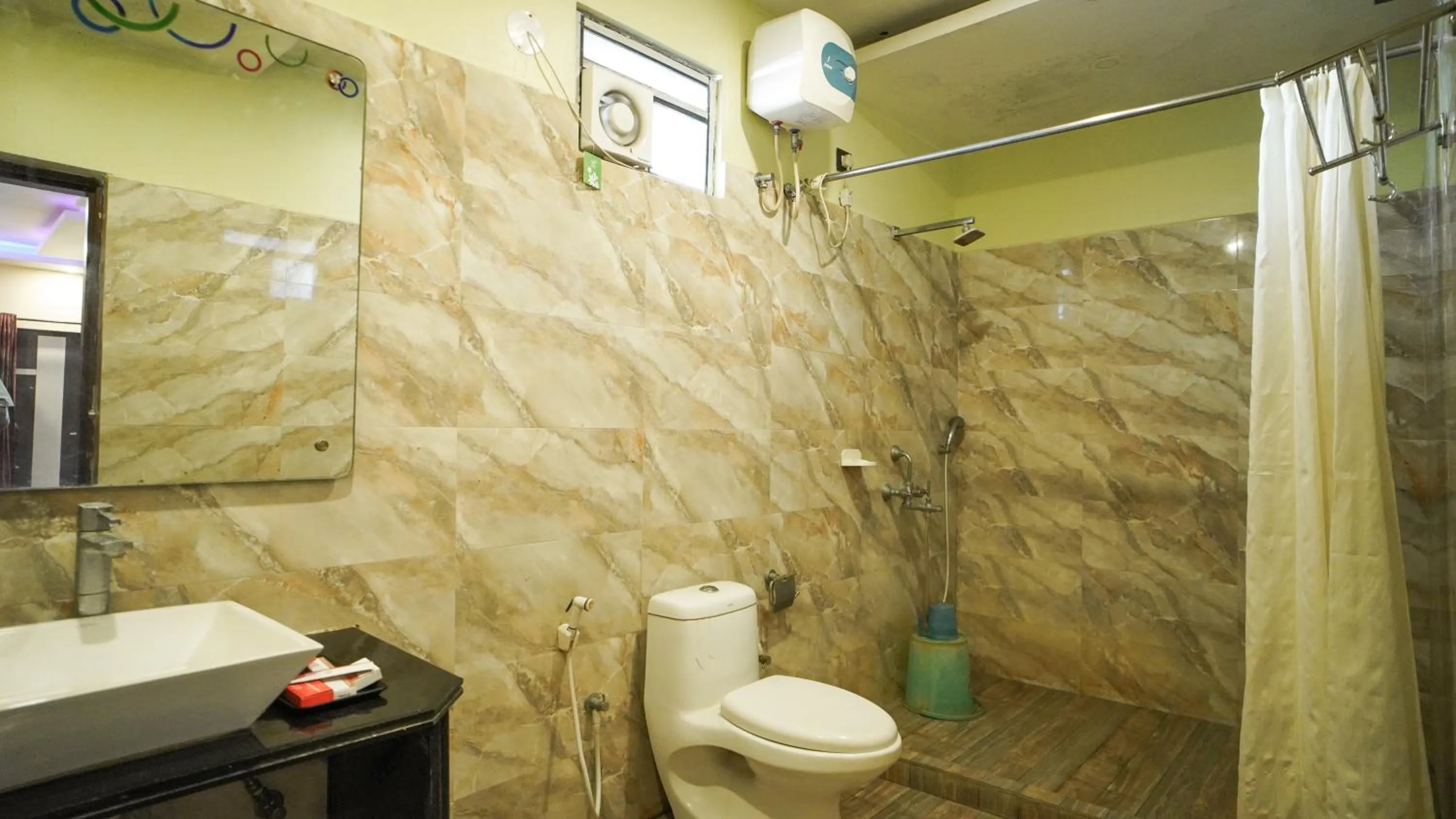 Shower in Sher Bengal Beach Resort