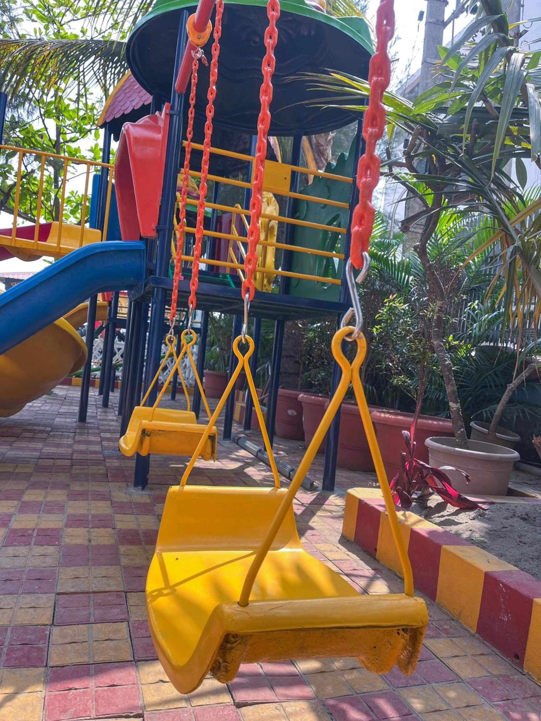 Children play ground in Sher Bengal Beach Resort