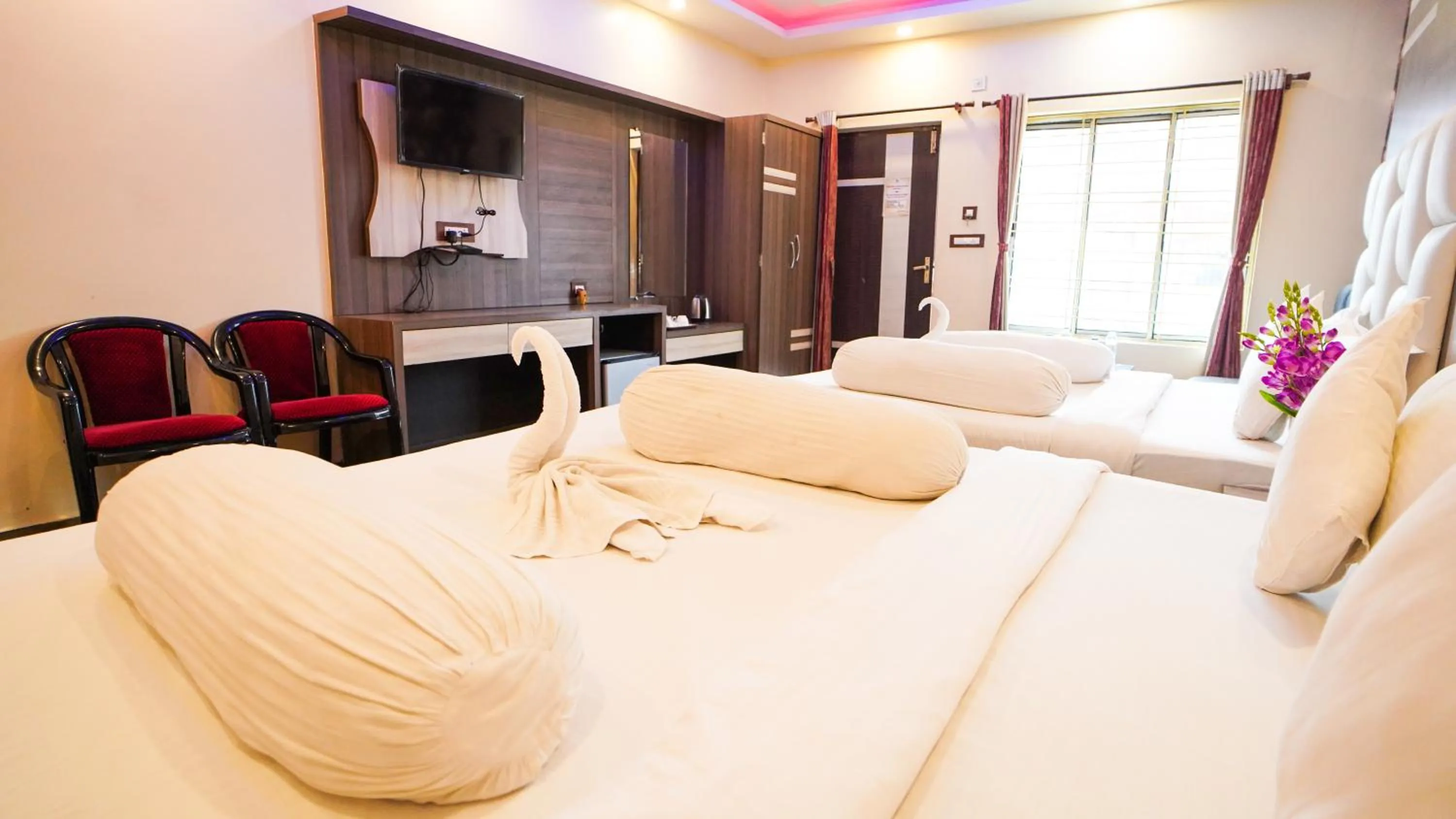 Bed in Sher Bengal Beach Resort