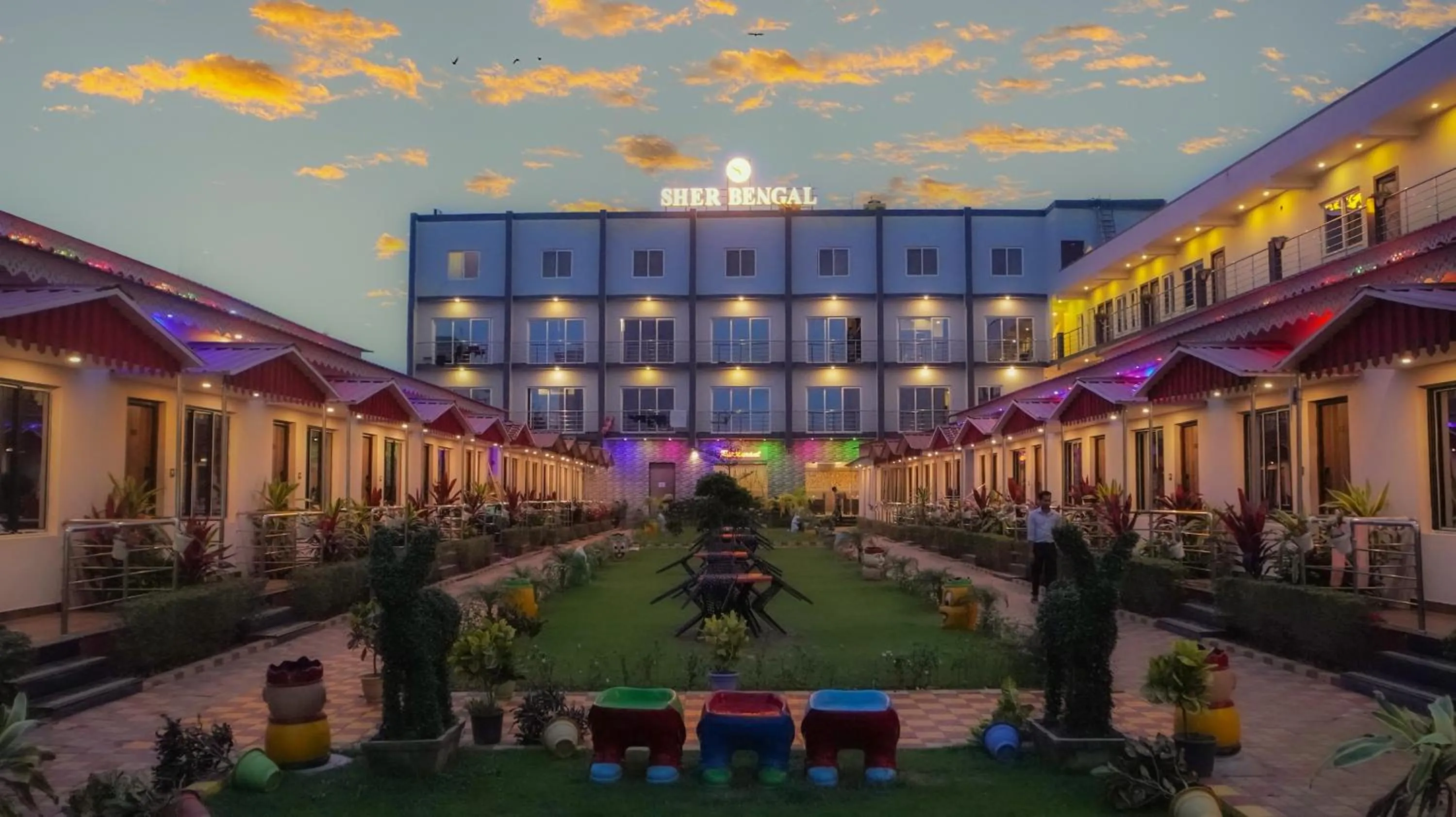 Property building in Sher Bengal Beach Resort