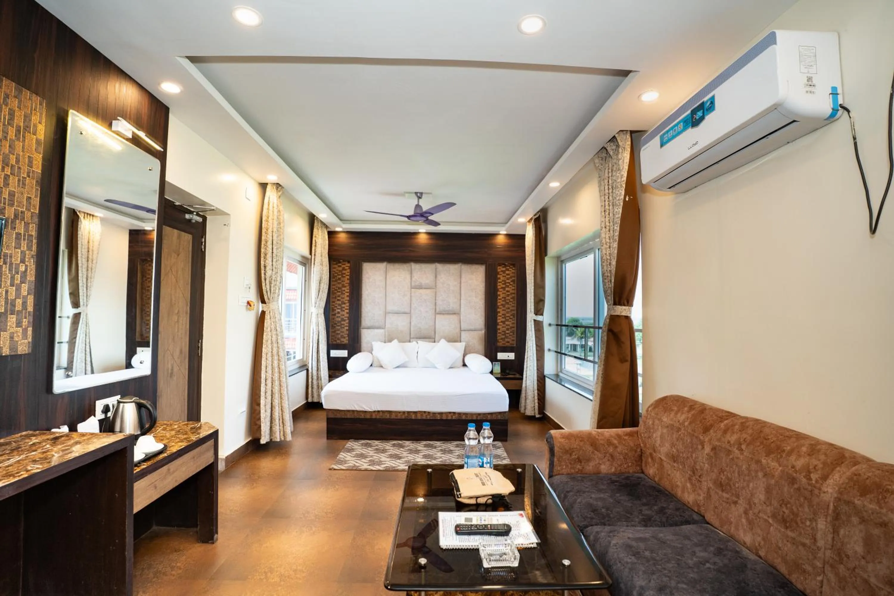 Bed in Sher Bengal Beach Resort