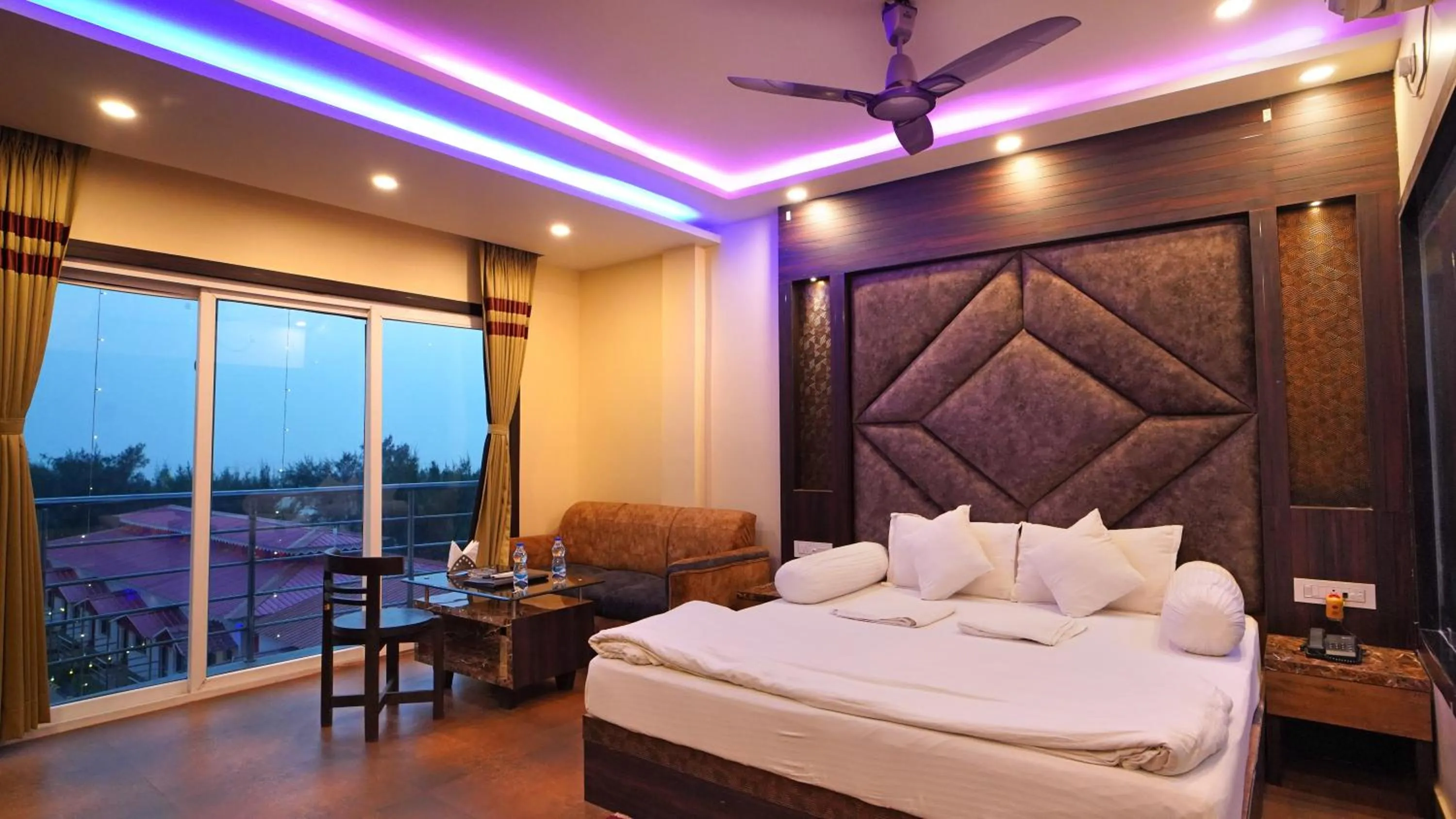 Bed in Sher Bengal Beach Resort