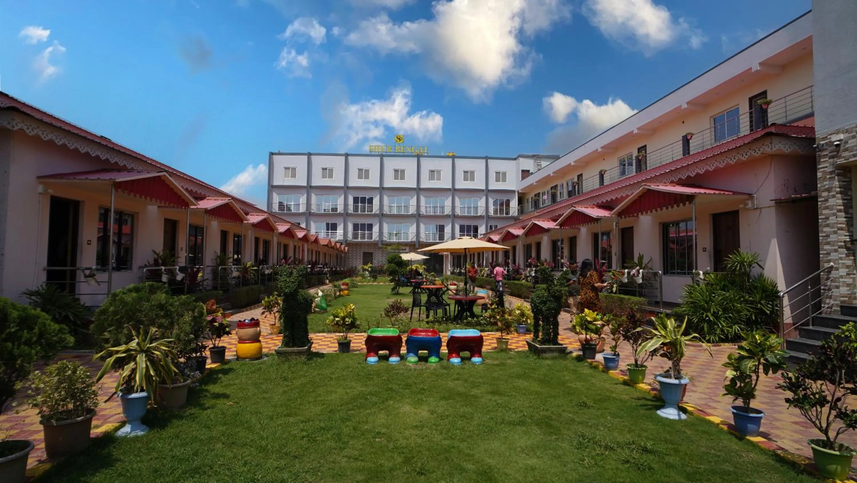 Property building in Sher Bengal Beach Resort