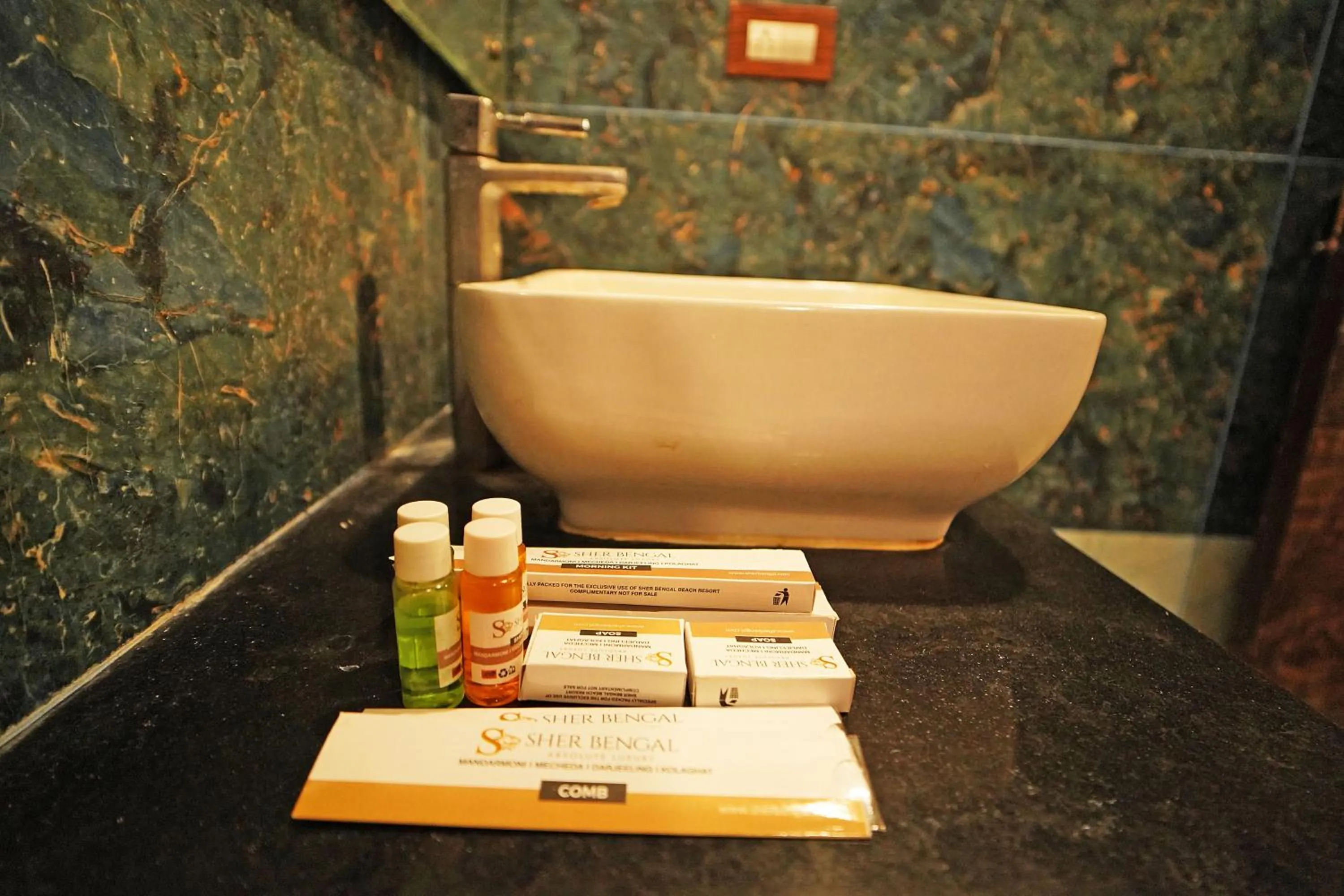 Bathroom in Sher Bengal Beach Resort