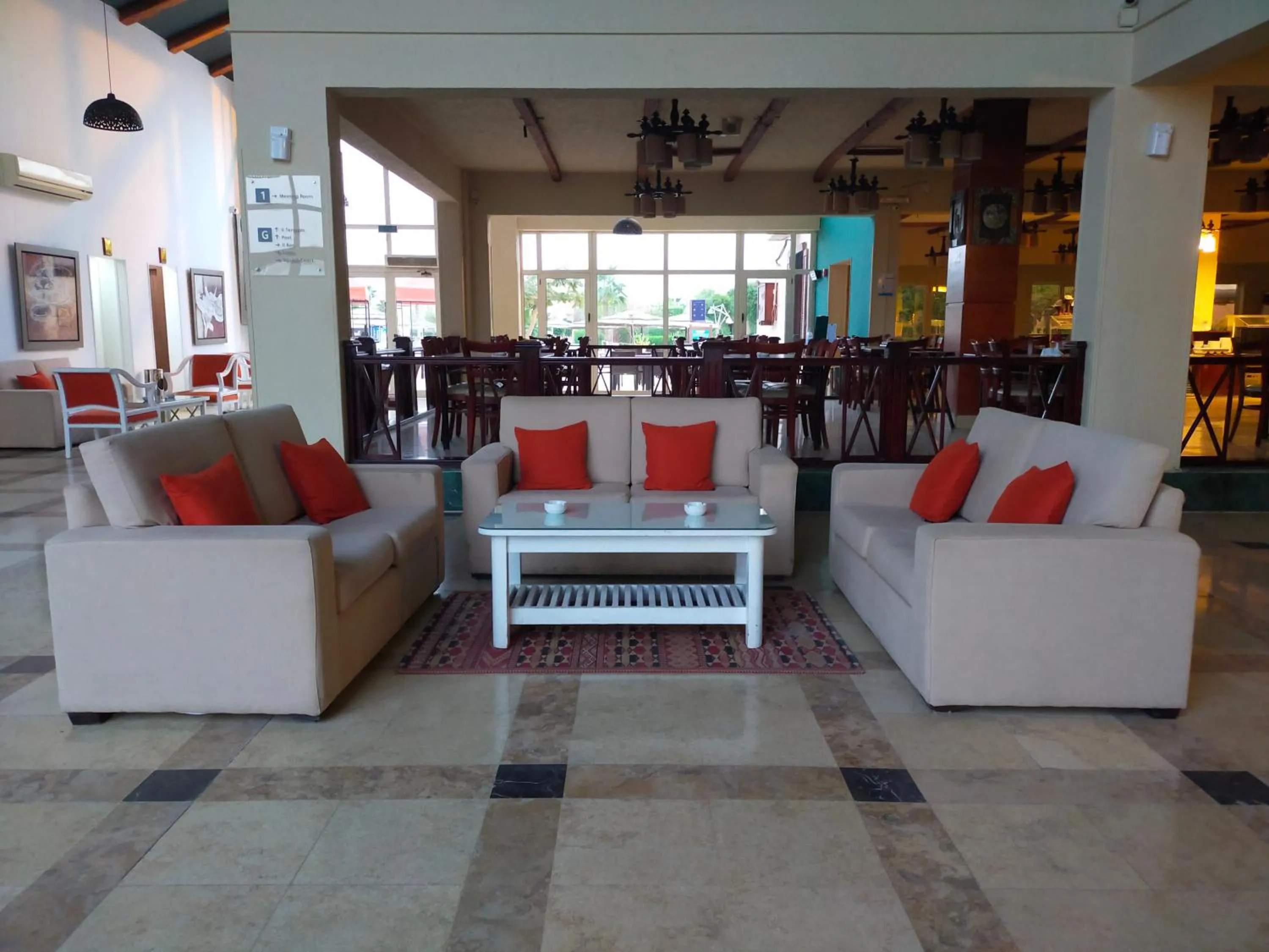 Lobby or reception in Marina Wadi Degla Hotel