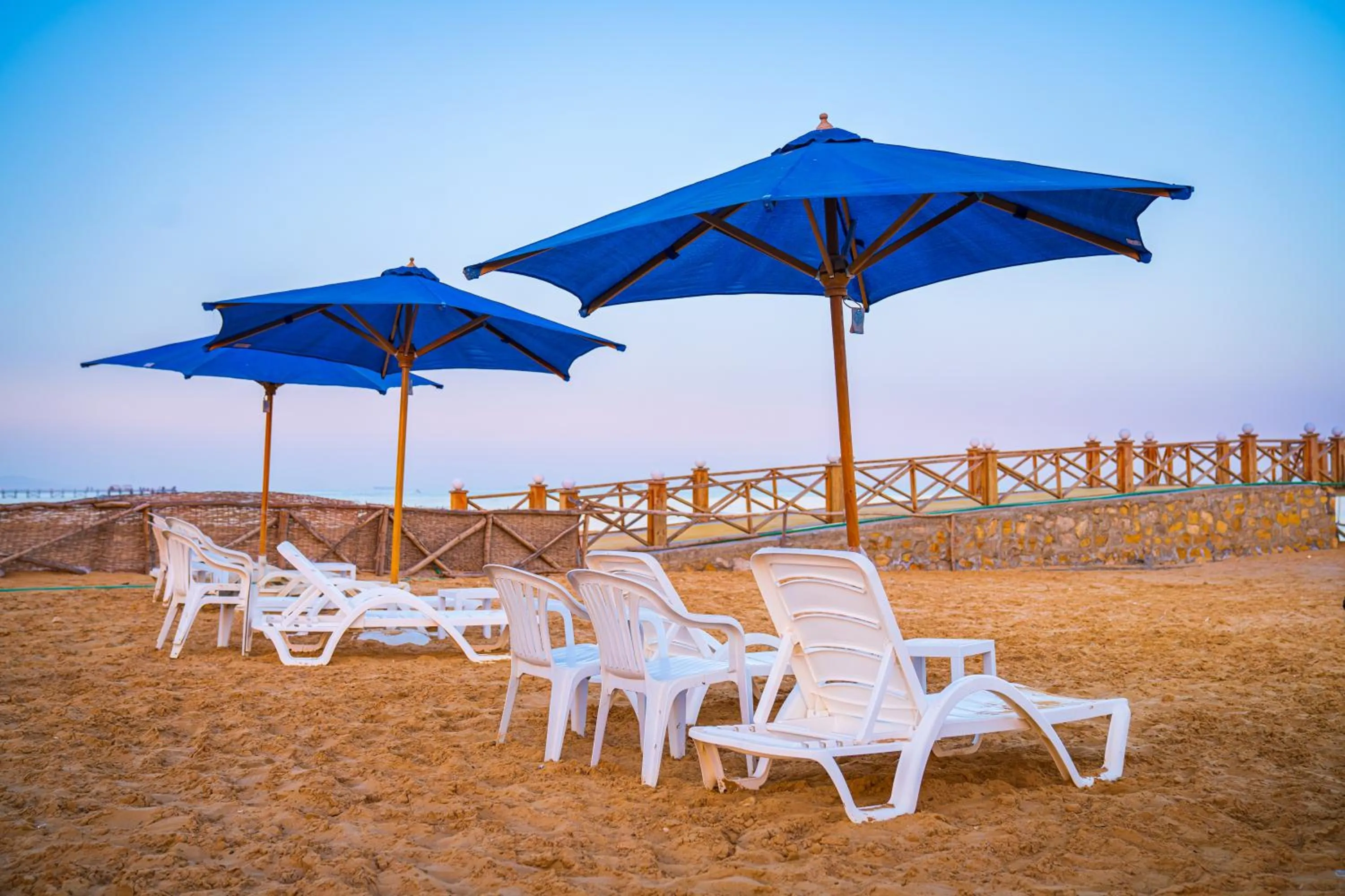 Beach in Marina Wadi Degla Hotel