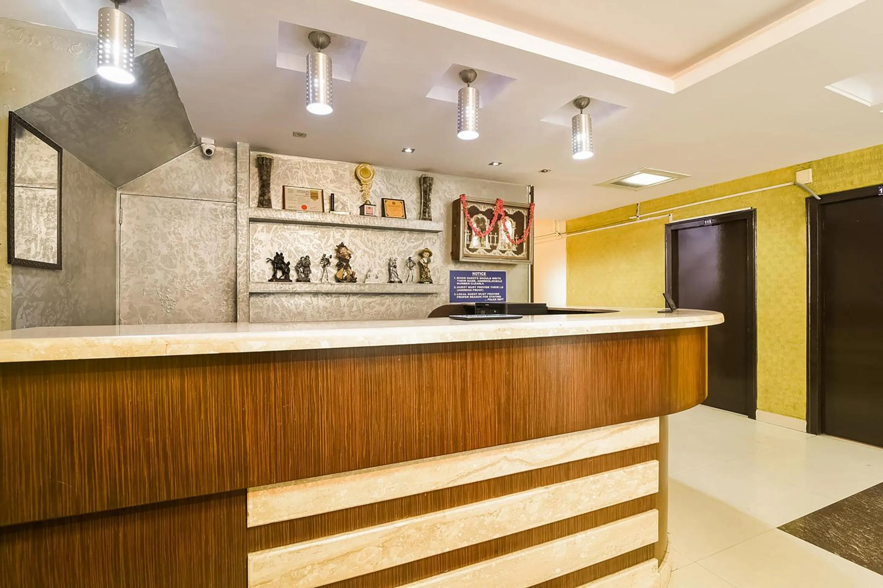 Lobby or reception in Hotel O Maruthi Gandhi Park