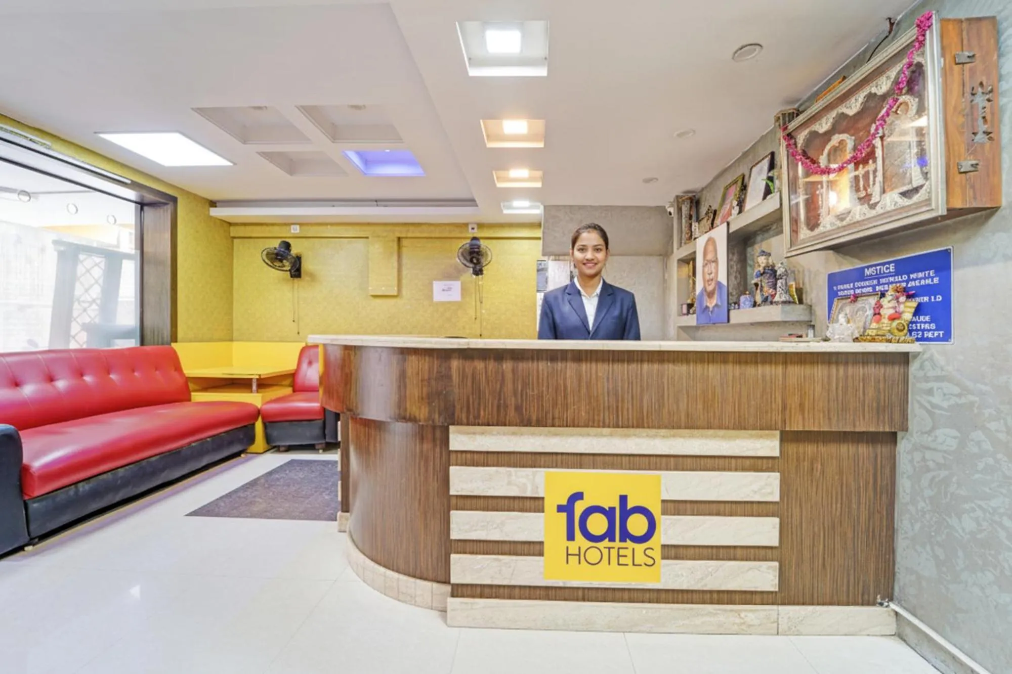 Lobby or reception in Via Maruthi