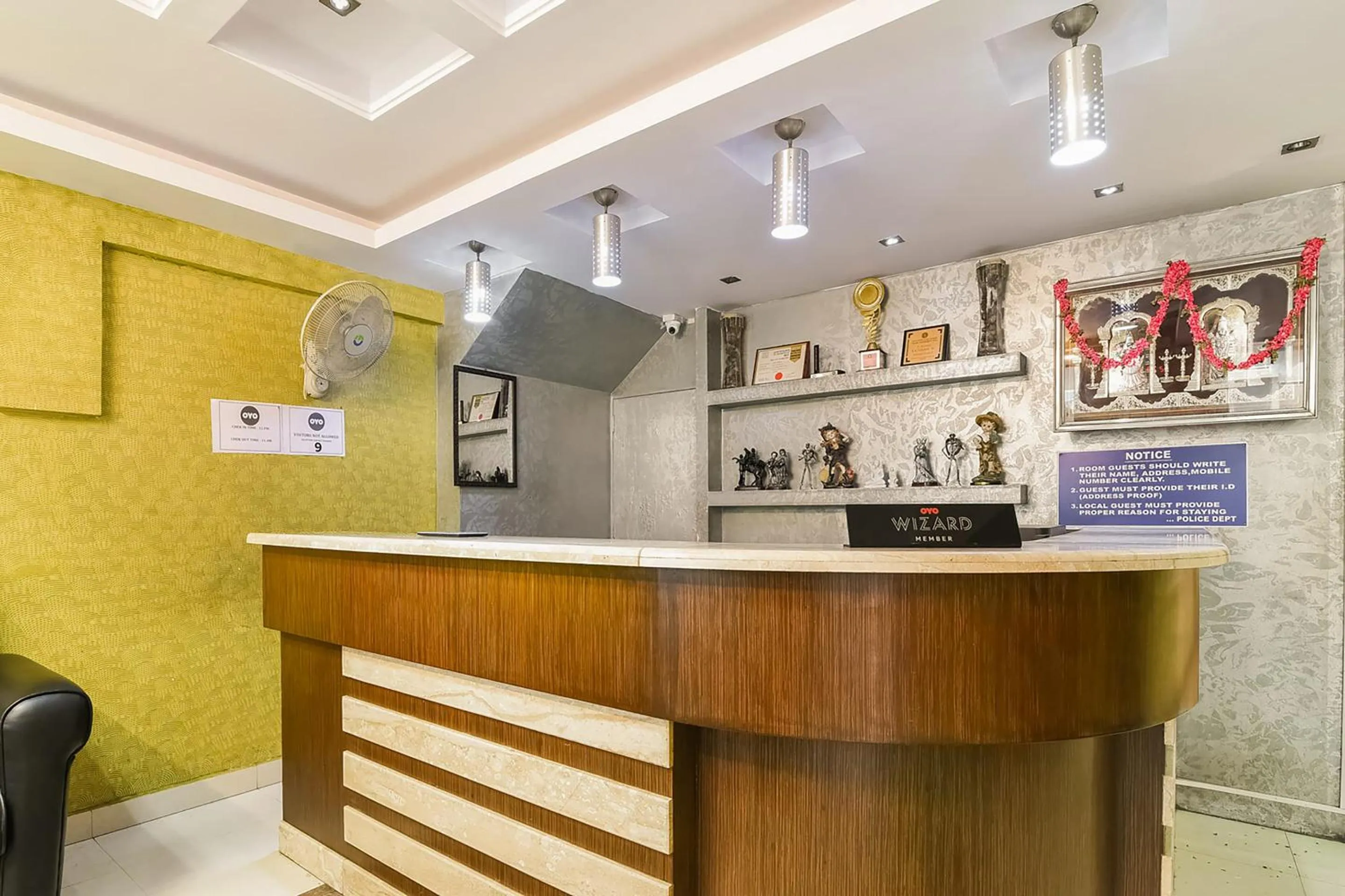 Lobby or reception in Hotel O Maruthi Gandhi Park