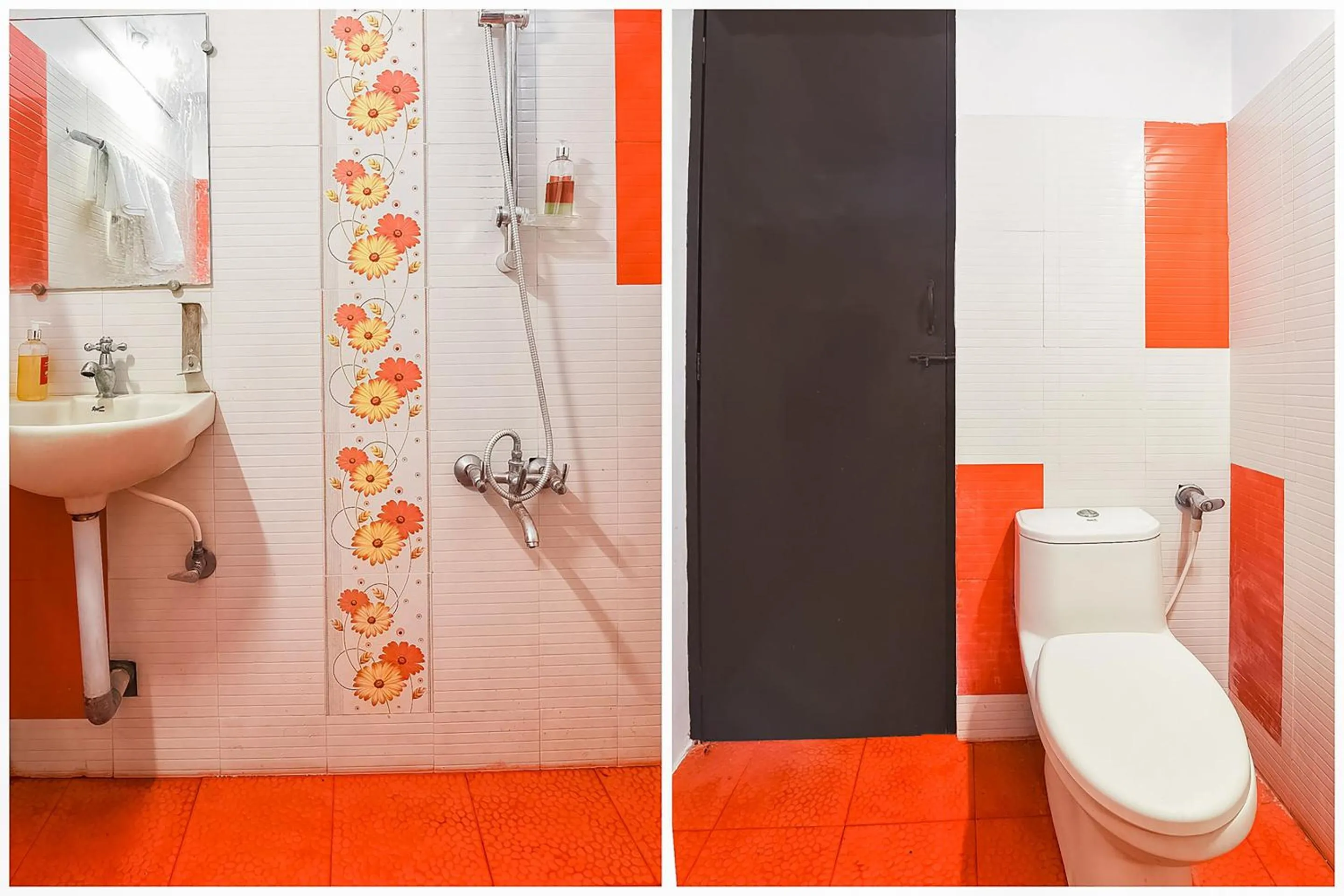 Bathroom in Hotel O Maruthi Gandhi Park