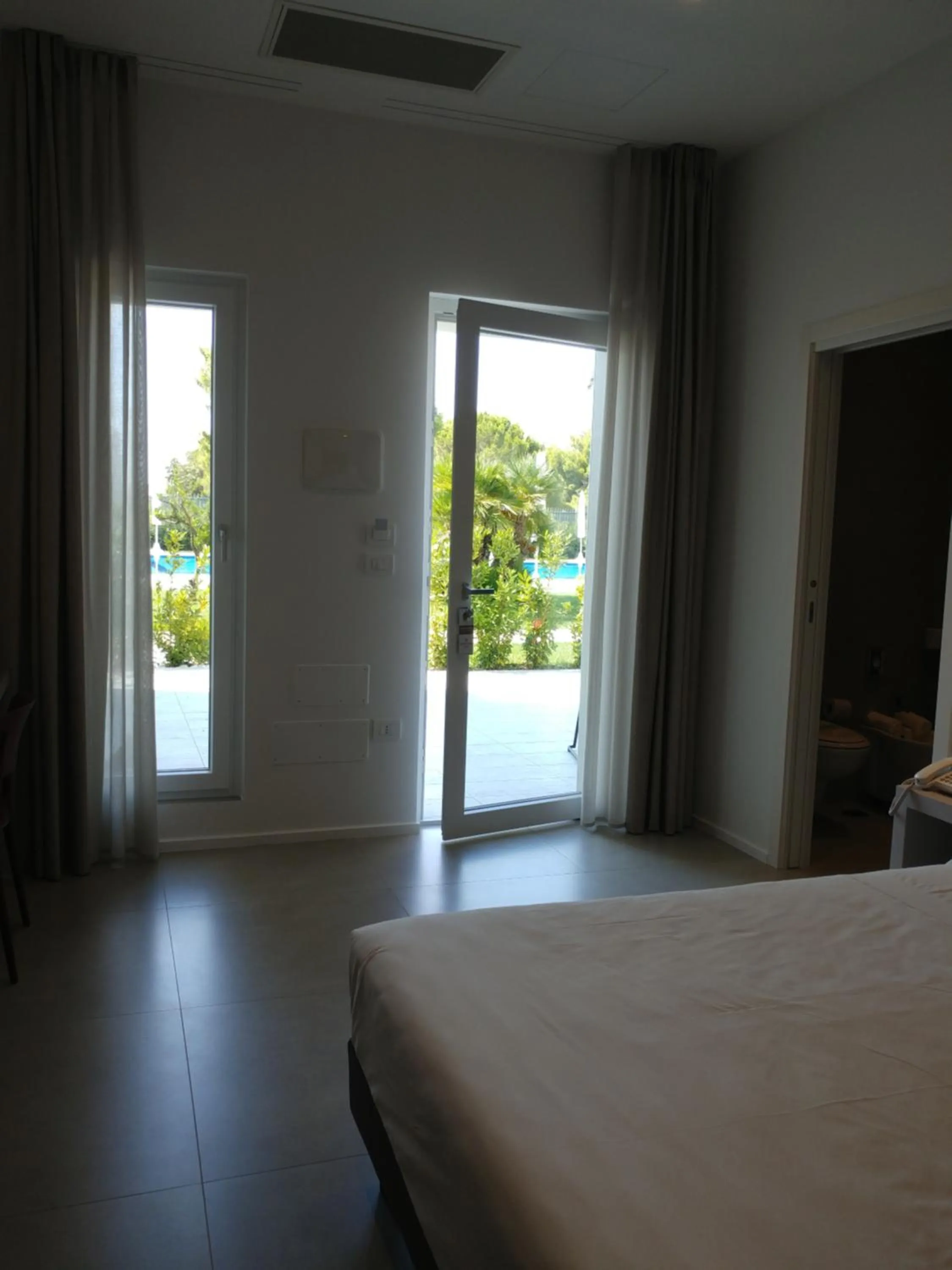 View (from property/room), Bed in SALAPIA SALIS RESORT