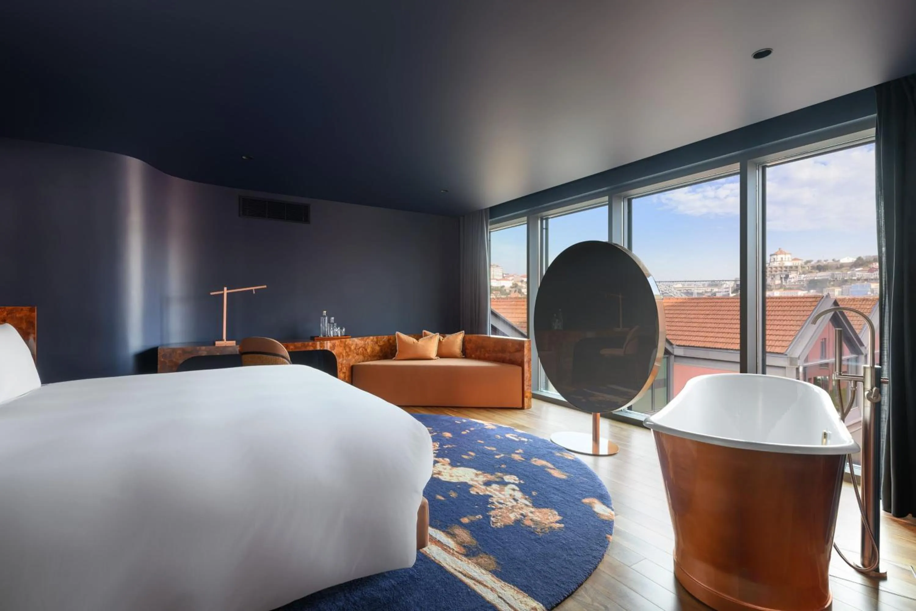 Bedroom, Bed in Forte de Gaia, Autograph Collection