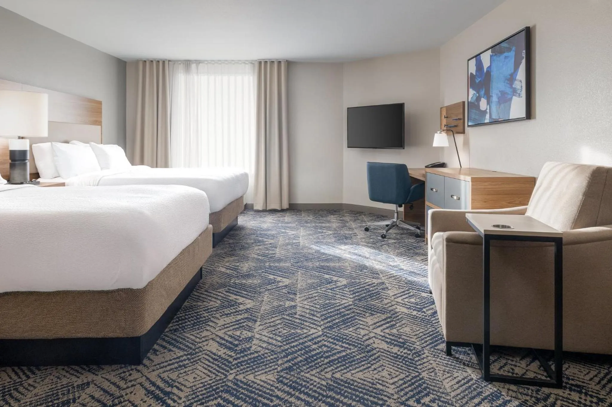 Photo of the whole room, Bed in Candlewood Suites - Las Vegas - E Tropicana by IHG